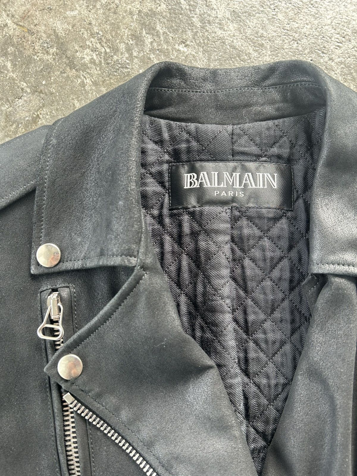 Balmain Decarnin Balmain FW09 Leather Double Belted Jacket Size US XS / EU 42 / 0 - 3 Thumbnail