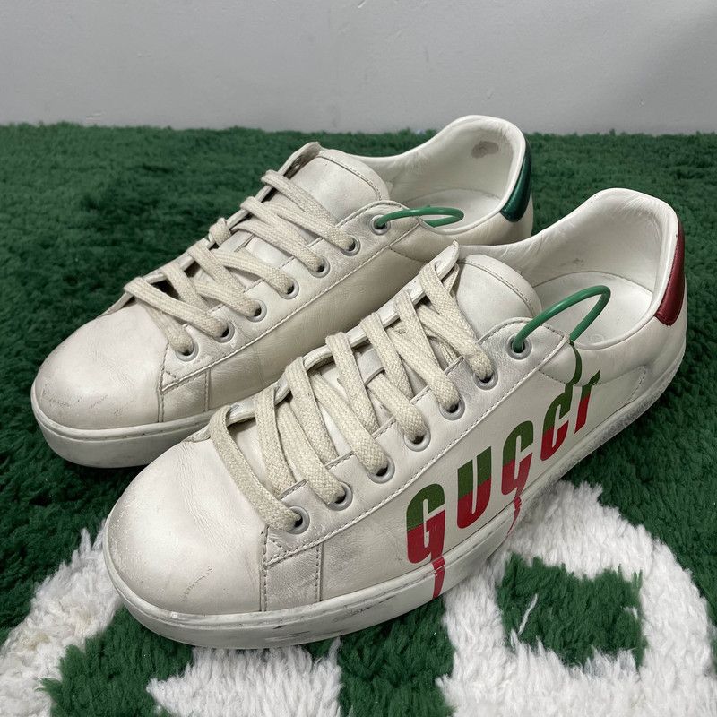 Gucci Gucci Ace Blade Sneakers for Men Size US 8 / EU 41 - 1 Thumbnail