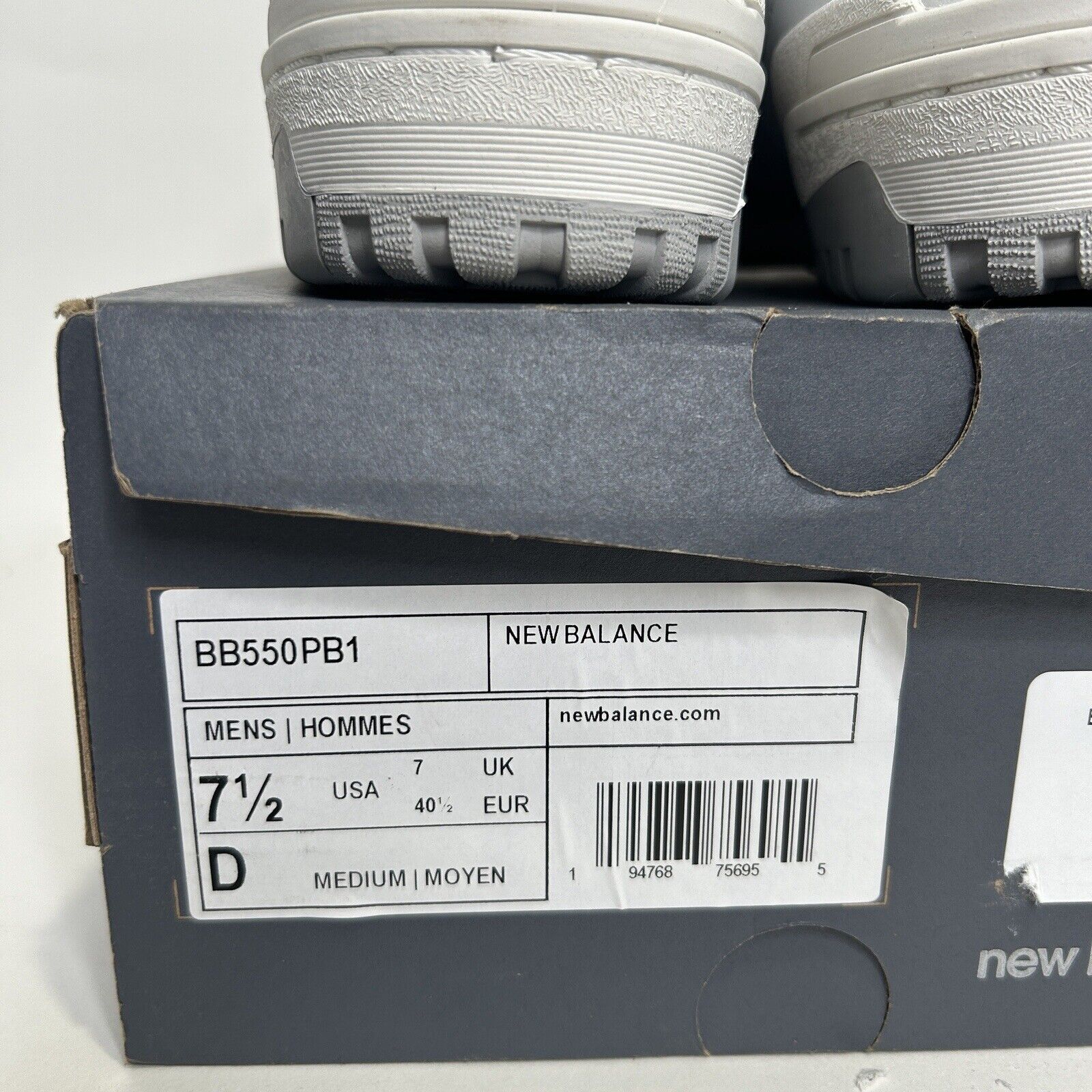 New Balance New Balance Shoes 550 “White Grey” 2024 Size US 9 / IT 39 - 5 Thumbnail