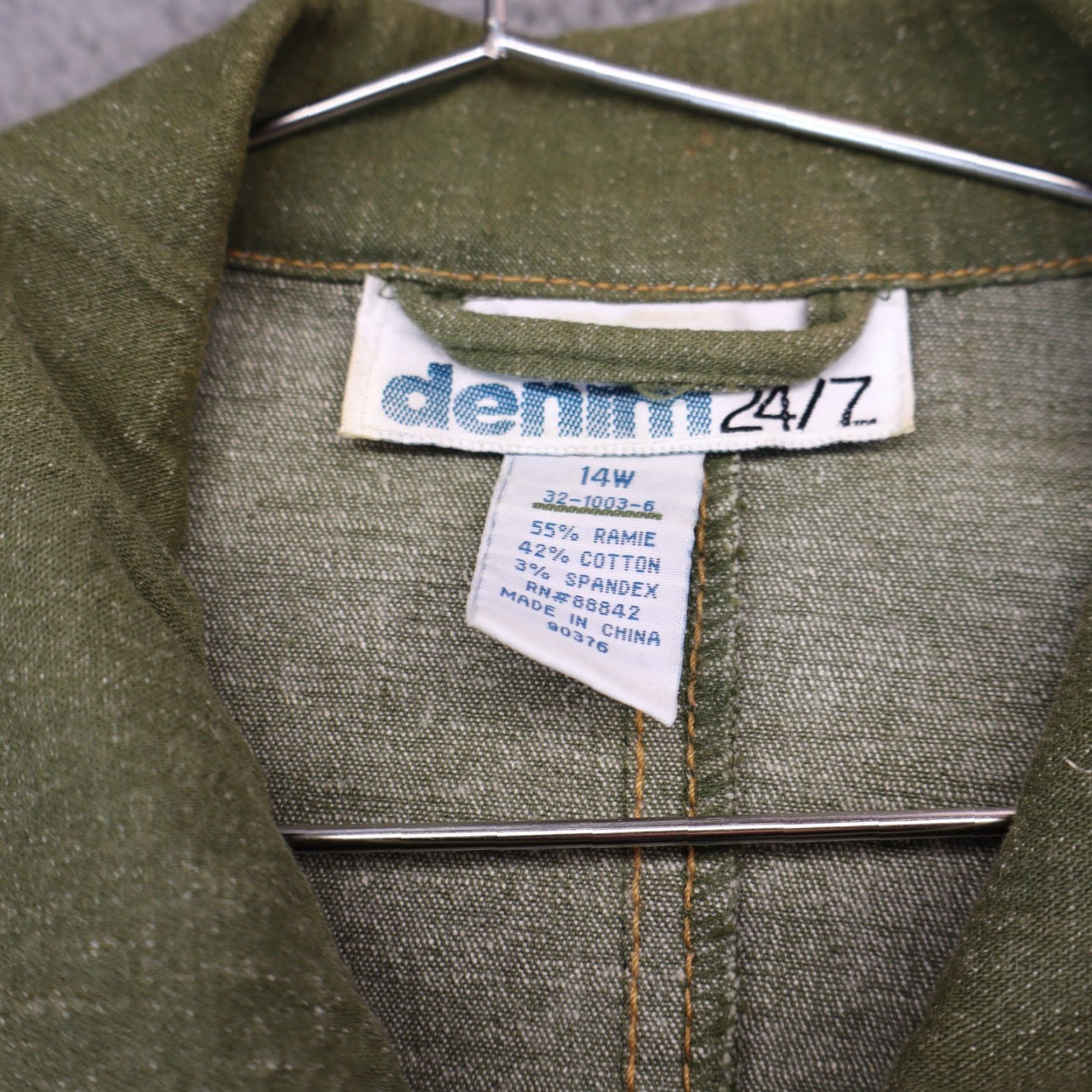 Denime **Vintage Women Denim 24/7 Skirt Suit 14W** User: Vintage Women Denim 24/7 Skirt Suit 14W Size 36" / US 14 / IT 50 - 3 Thumbnail
