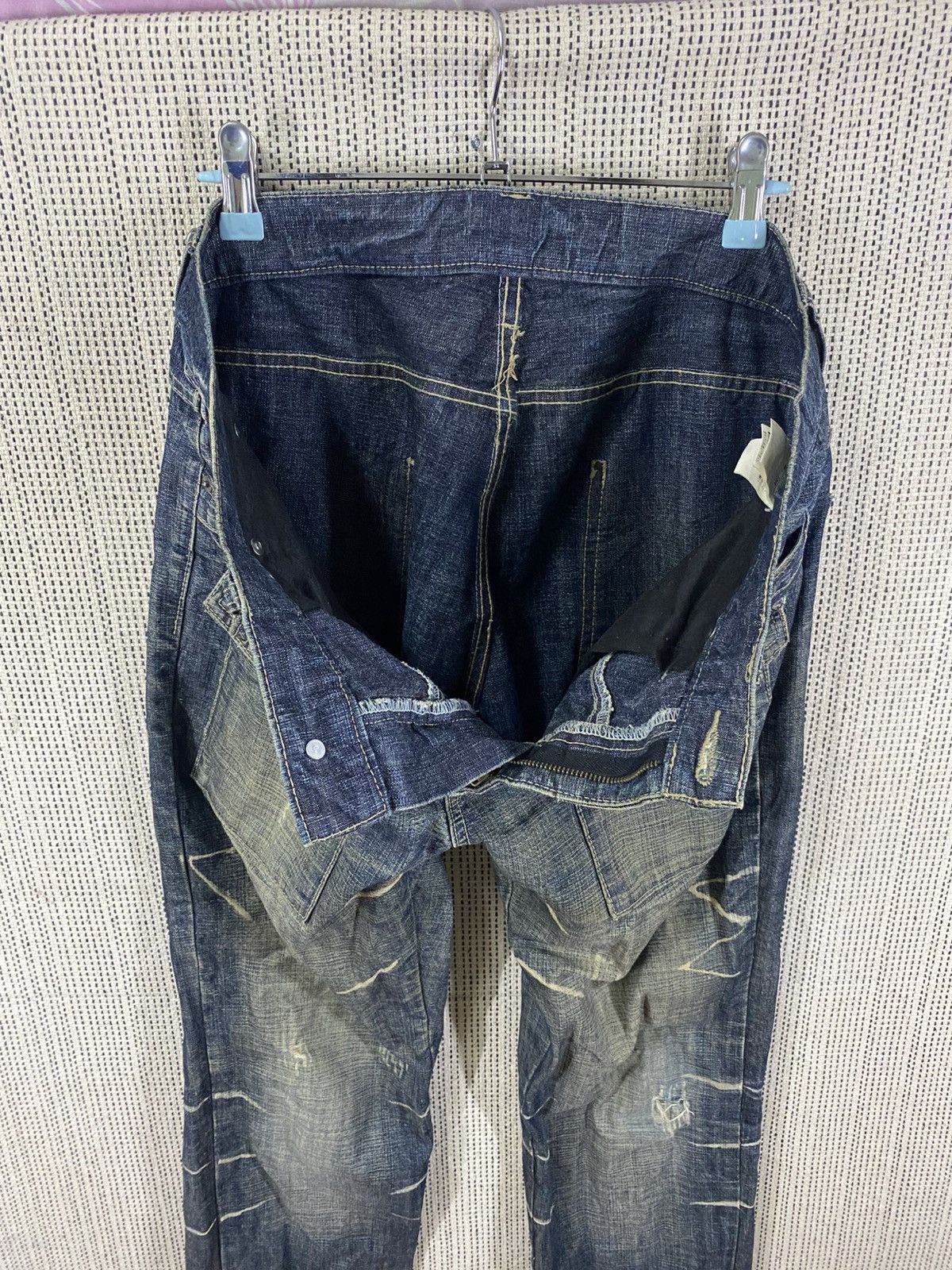 PPFM PPFM Distressed Jeans – VERY RARE ARCHIVE Size US 34 / EU 50 - 9 Thumbnail