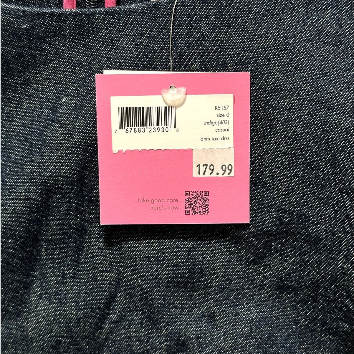 Kate Spade Kate Spade Denim Taxi Casual Dress Indigo Size 0 Size XS / US 0-2 / IT 36-38 - 12 Thumbnail