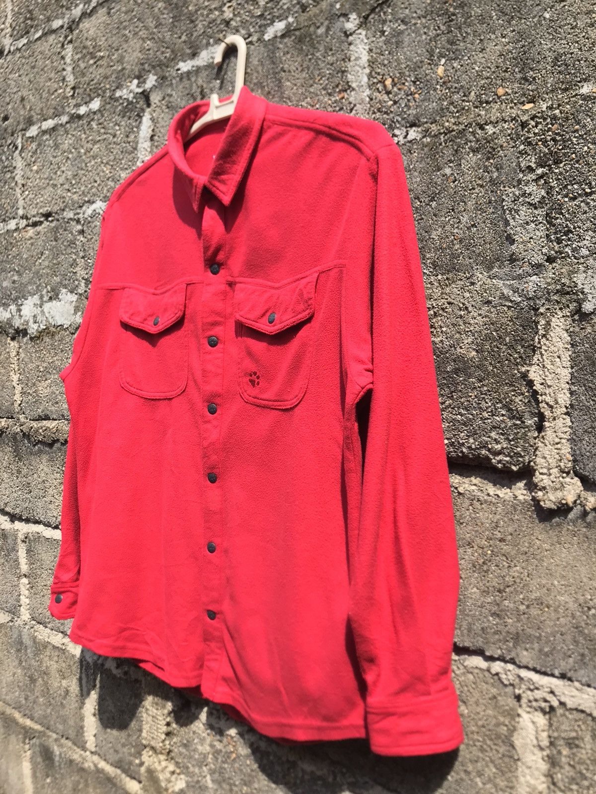 Jack Wolfskin × Vintage ⚡️Vintage Jack Wolfskin Button Up Fleece Size US L / EU 52-54 / 3 - 2 Thumbnail