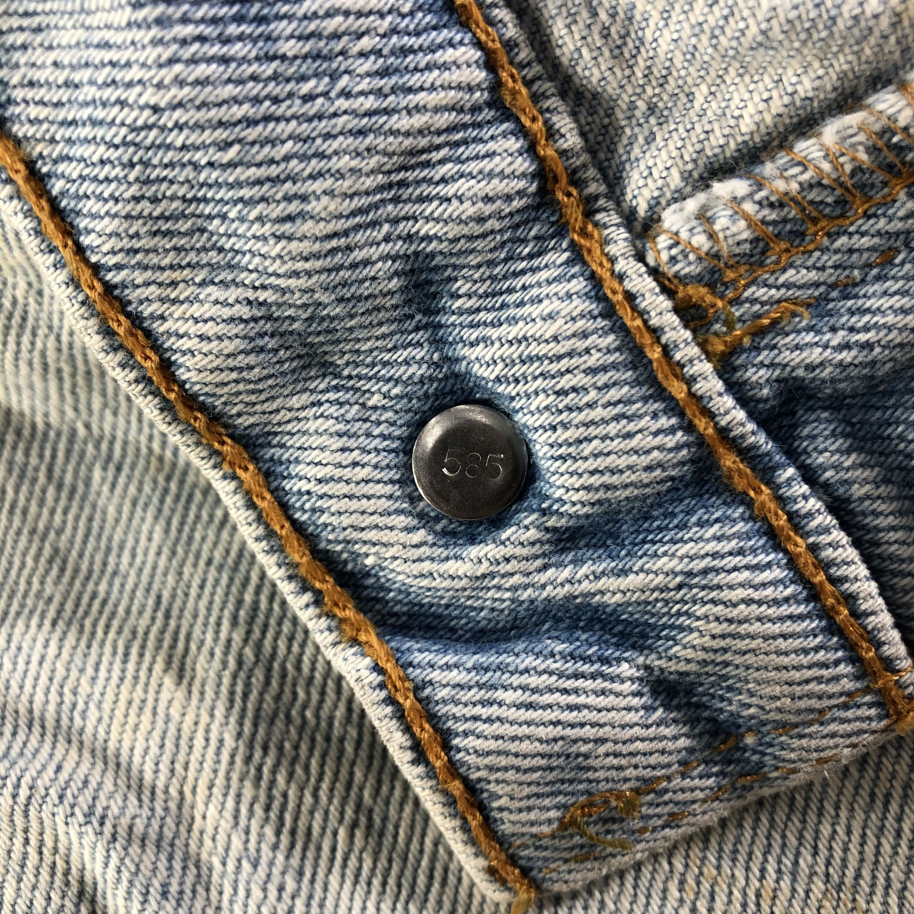 Levi's 90s Vintage Light Wash Levis 560 Jeans-J3138 Size US 35 - 8 Thumbnail