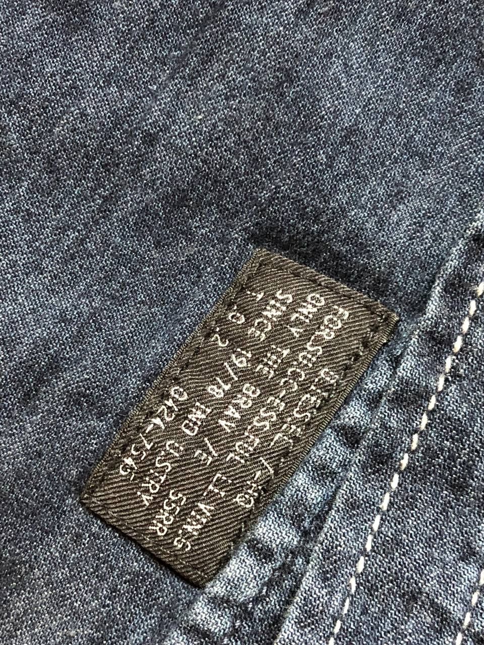 Diesel Vintage denim Shirt Y2K Diesel size S streetwear Size US S / EU 44-46 / 1 - 7 Thumbnail