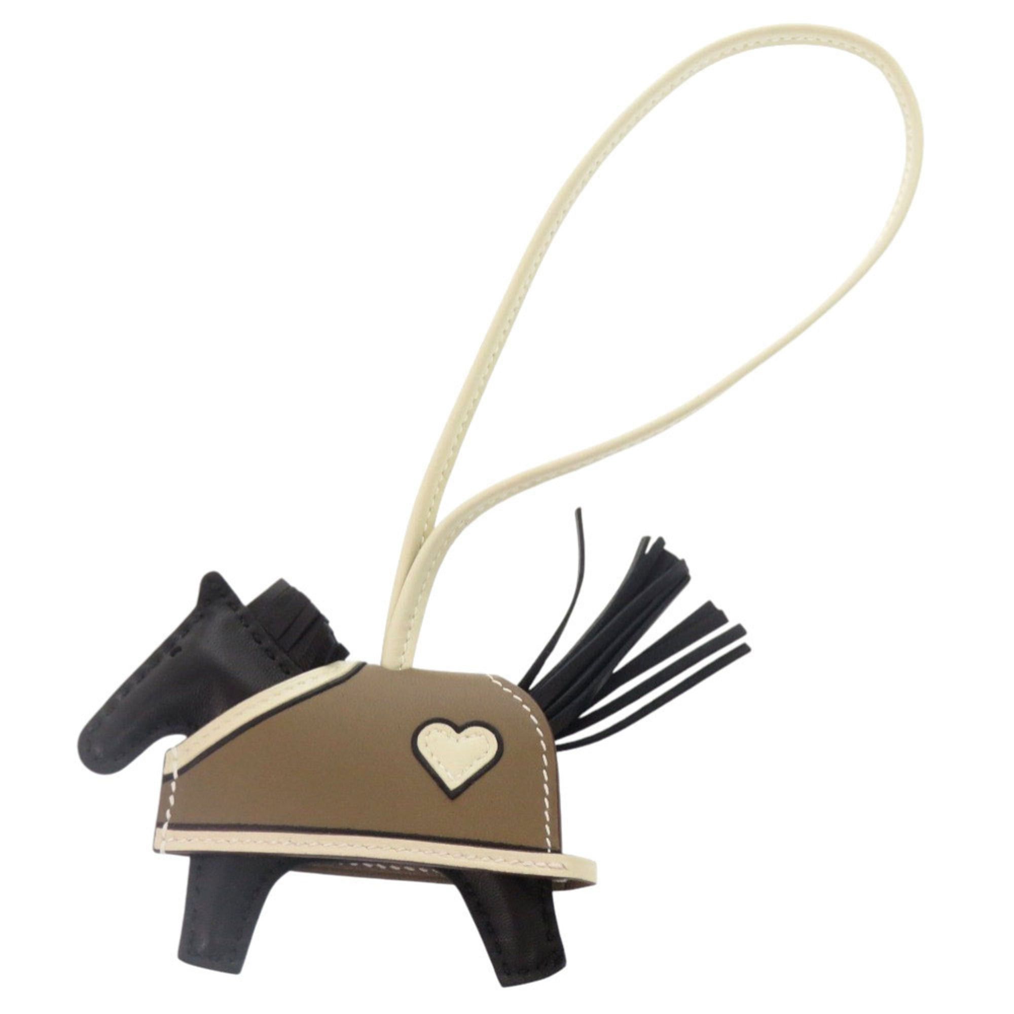 Hermes Hermes Robeau Coeur PM, Agneau Milo, Veau Swift, Black, K stamp (2025 production), Accessory, Bag Charm, 1635 HERMES Size ONE SIZE - 1 Thumbnail
