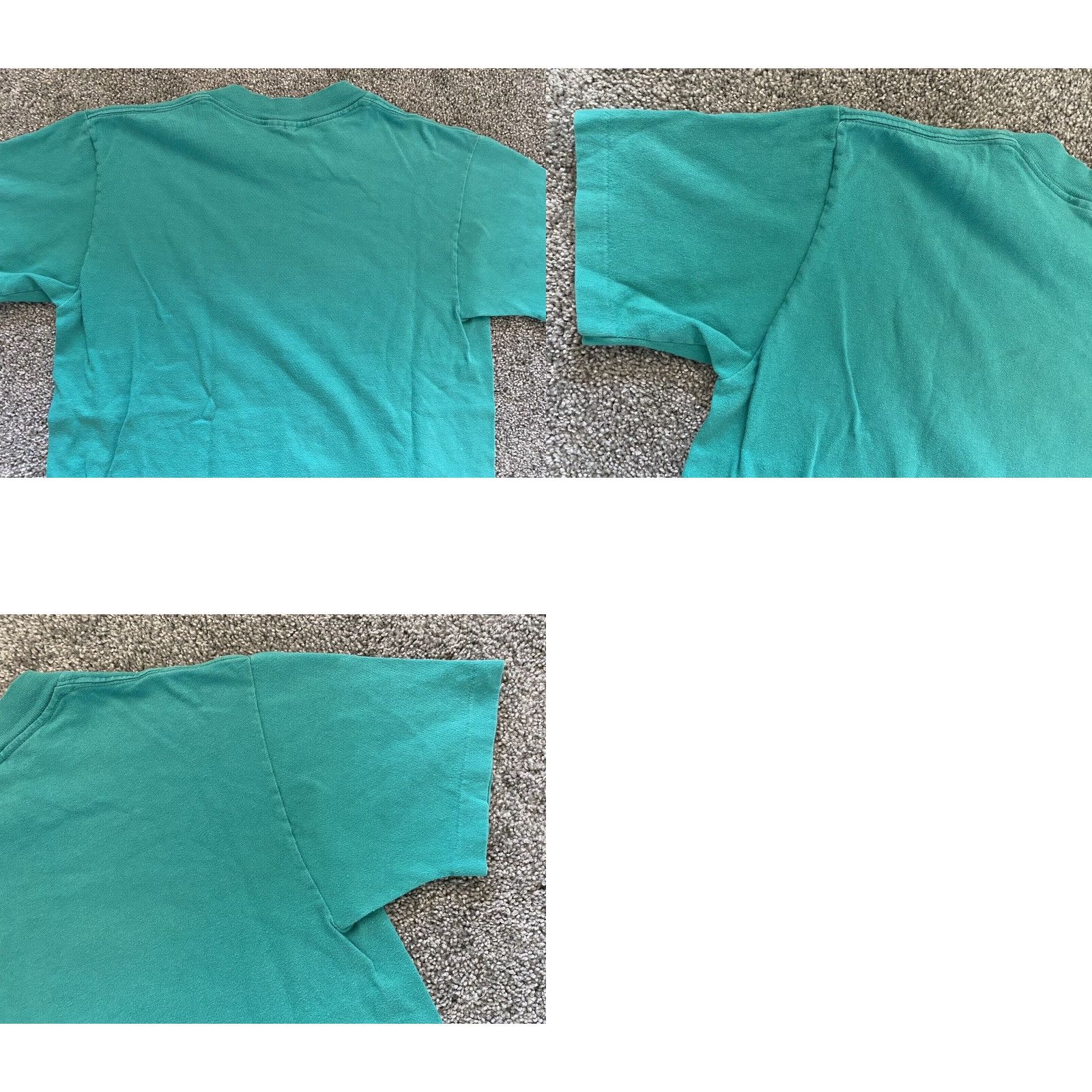 Vintage VINTAGE Tough T’s Shirt Men S Green USA 90s Aztec Hieroglyphics Single Stitch Wear Guard Made In USA Size US S / EU 44-46 / 1 - 10 Thumbnail
