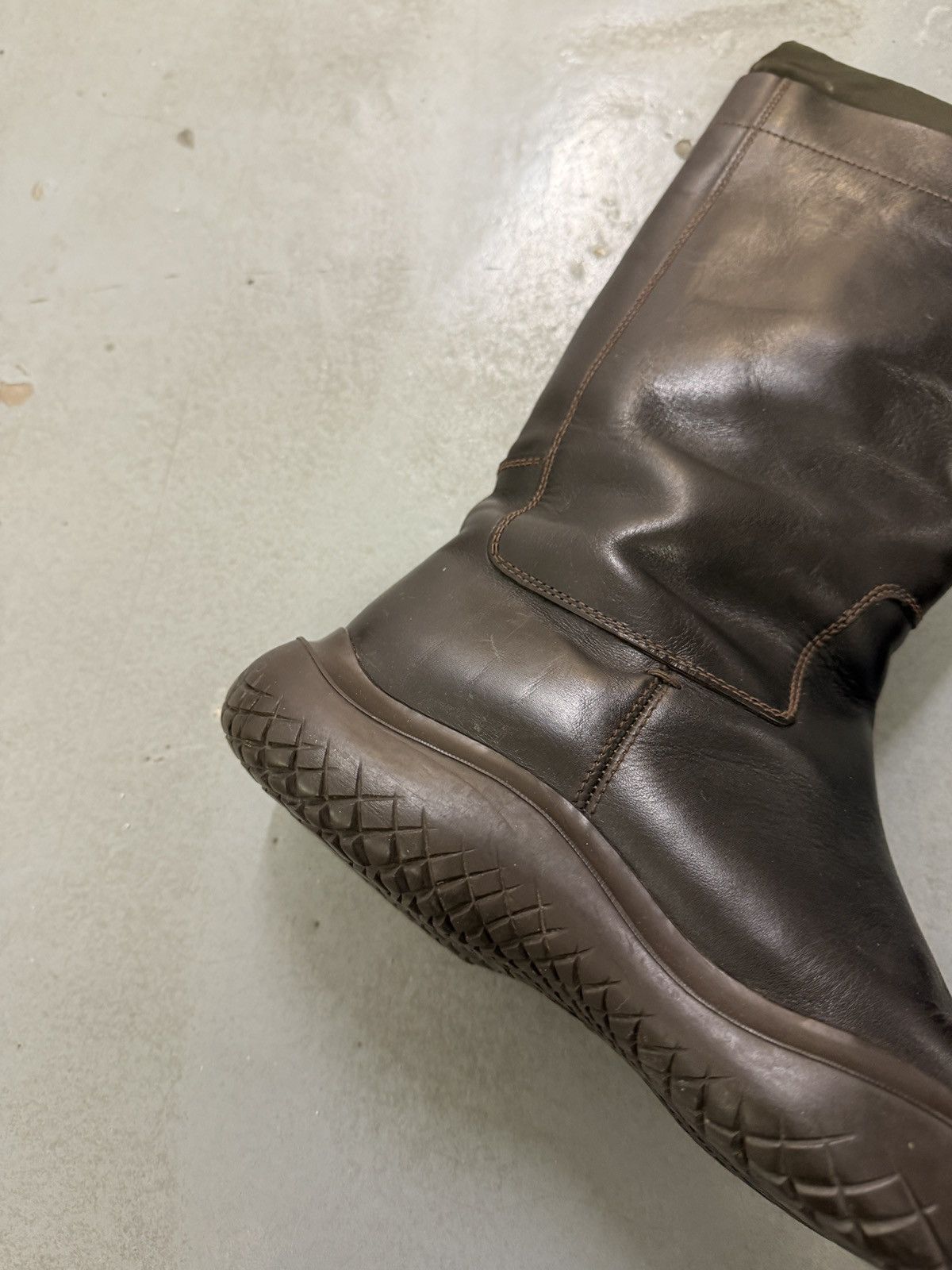 Prada Prada AW99 Runway Leather High Boots Size US 9 / EU 42 - 5 Thumbnail