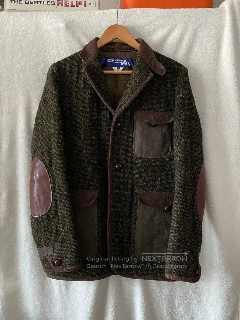 Junya Watanabe JUNYA WATANABE COMME des GARCONS Wool Hunting Jacket. Size US S / EU 44-46 / 1 - 2 Thumbnail