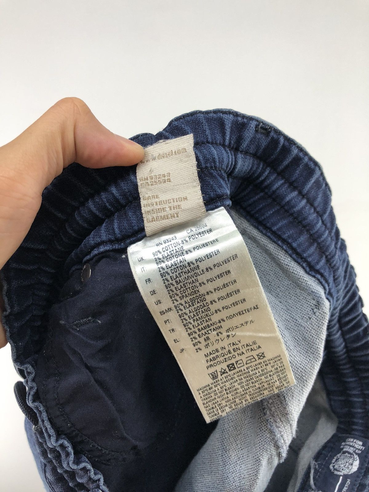 Diesel Diesel Distressed Faded Blue Denim Sweatpants Size 26-30 Size US 26 / EU 42 - 22 Thumbnail
