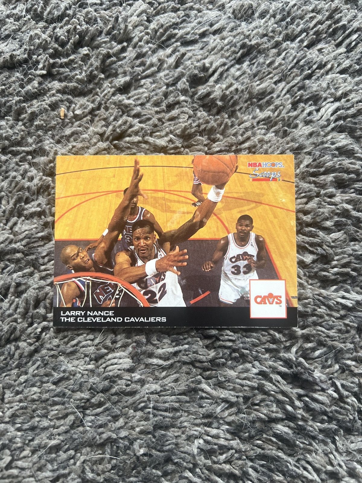 NBA 1994 NBA Hoops #HS5 Larry Nance Card Size ONE SIZE - 1 Thumbnail