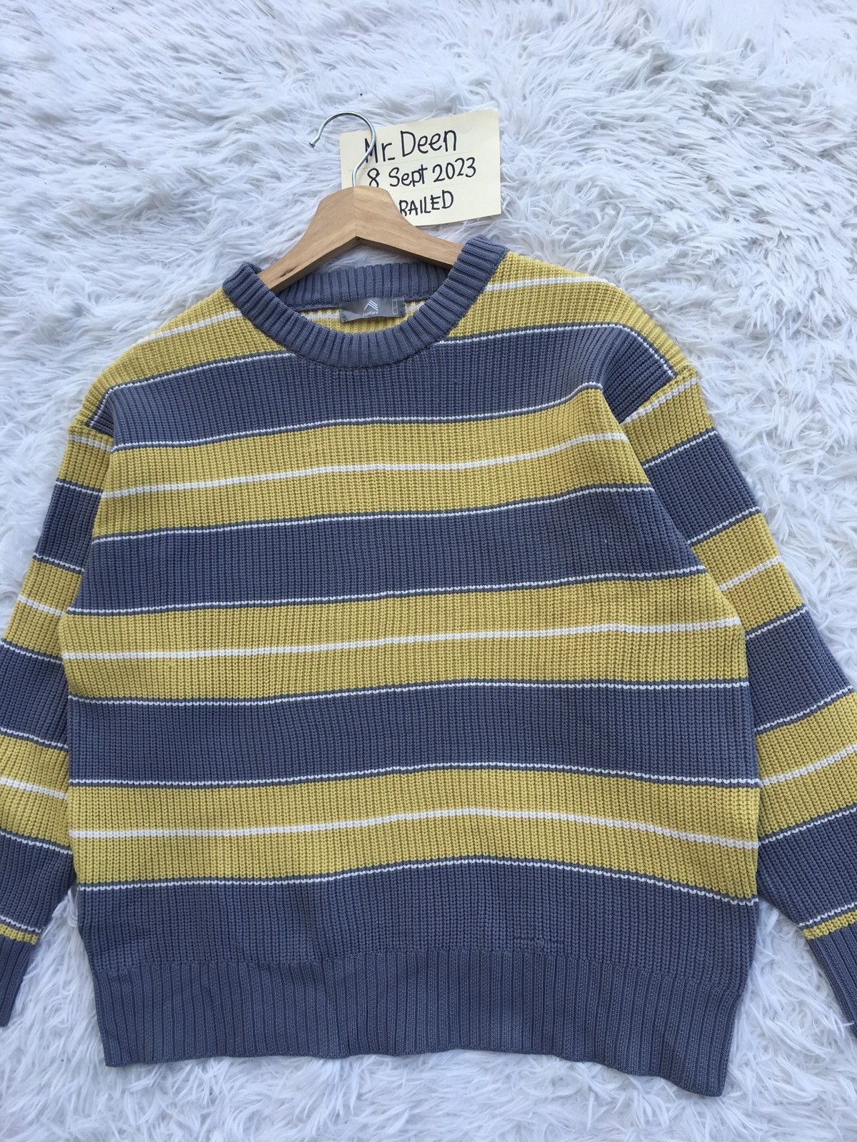 Japanese Brand Rare Fieldcore Stripes Sweater Size US M / EU 48-50 / 2 - 4 Thumbnail