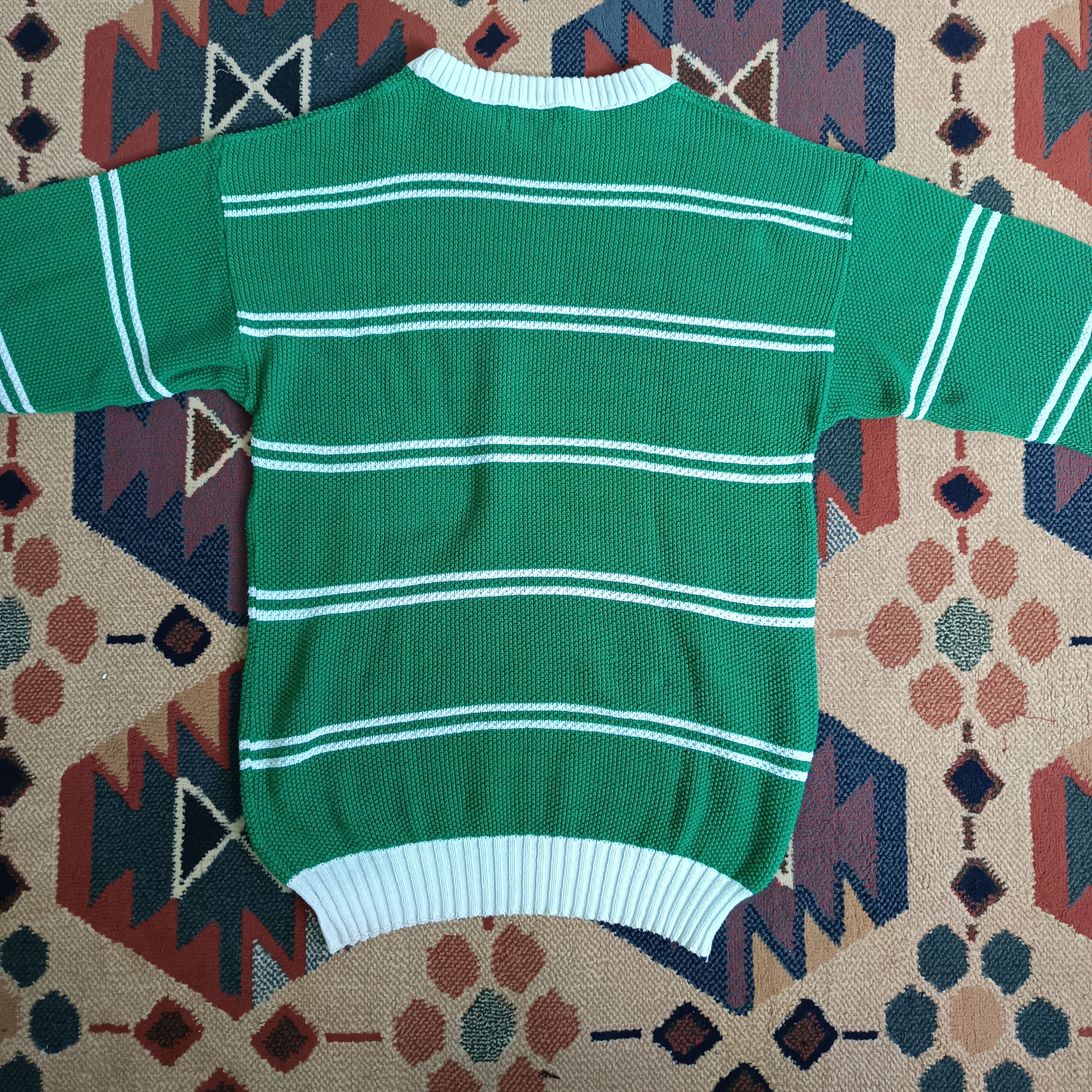 Christian Dior Monsieur Vintage Christian Dior Striped Sweatknitt Size US S / EU 44-46 / 1 - 2 Thumbnail