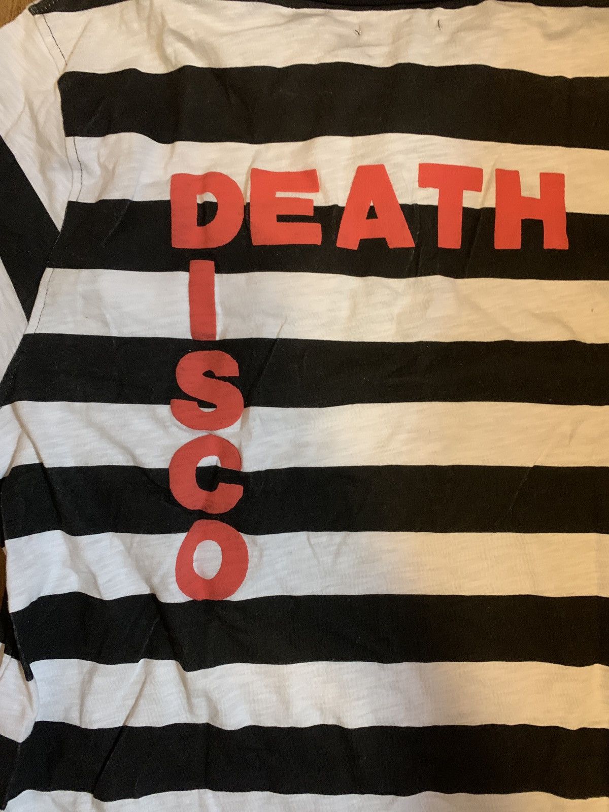 Midnight Studios Midnight Studios Death Disco Striped Polo 2015 Size US L / EU 52-54 / 3 - 5 Thumbnail
