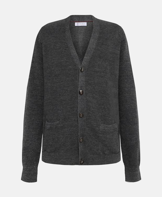 Brunello Cucinelli Linen-blend cardigan Size US M / EU 48-50 / 2 - 1 Thumbnail
