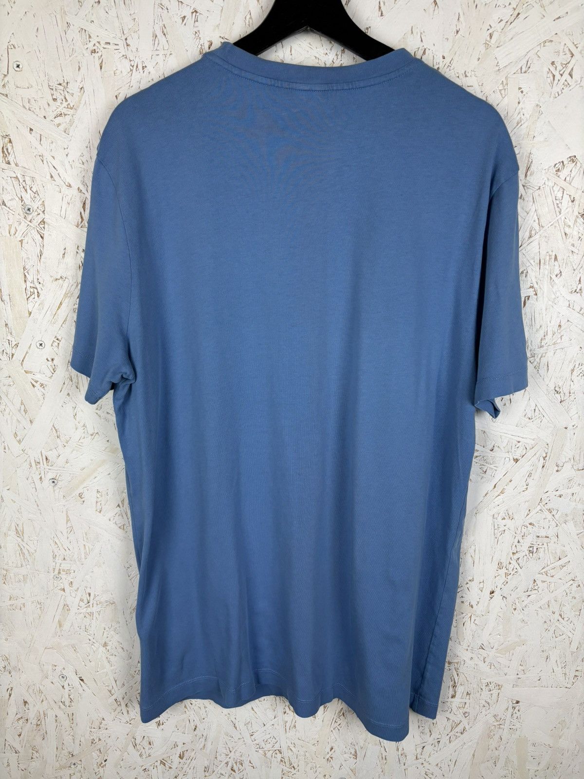 Moncler Moncler Blue Flocked T-Shirt Cobalt Blue XL Size US XL / EU 56 / 4 - 6 Thumbnail