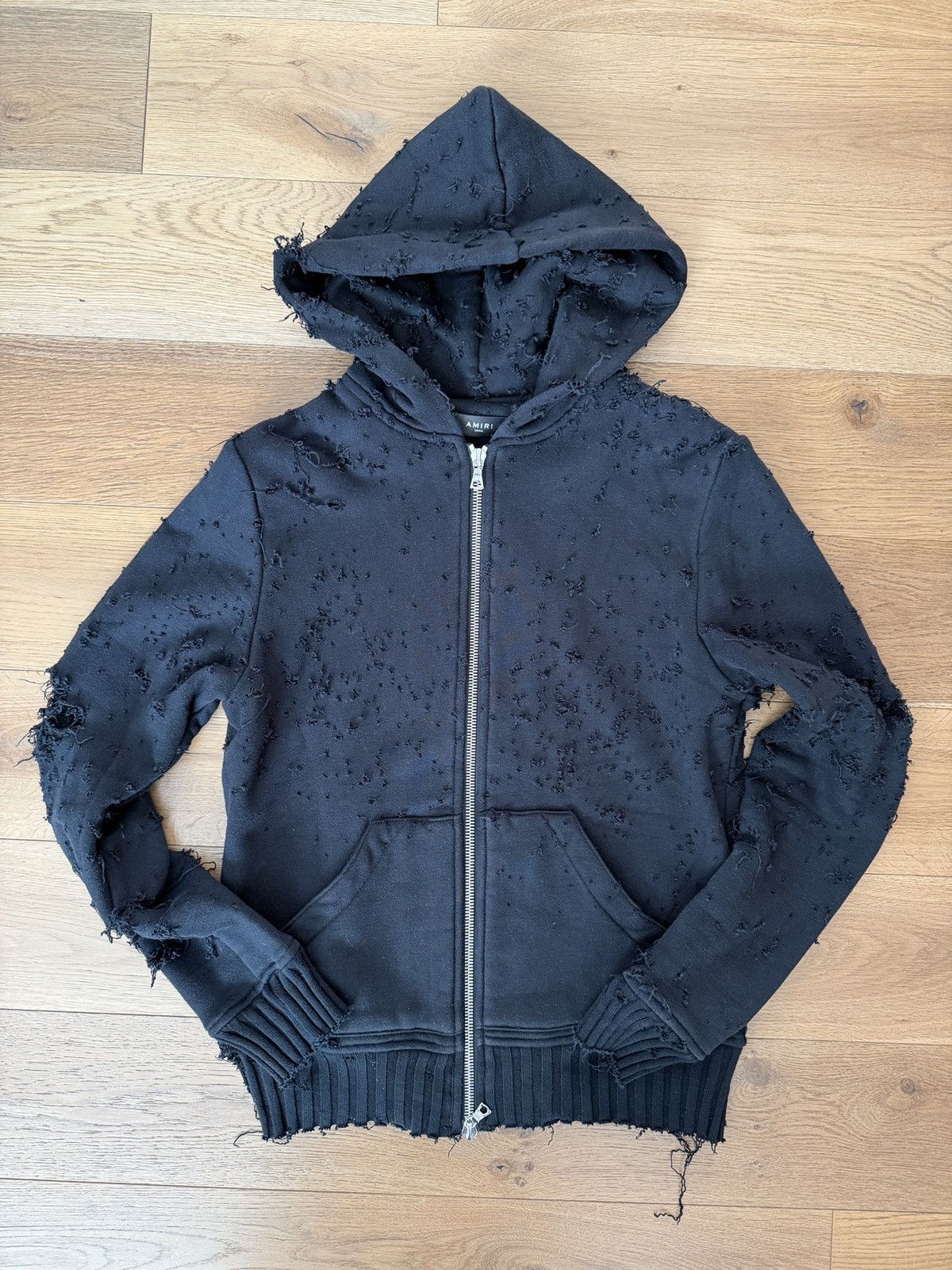 Amiri SHOTGUN ZIP HOODIE - small