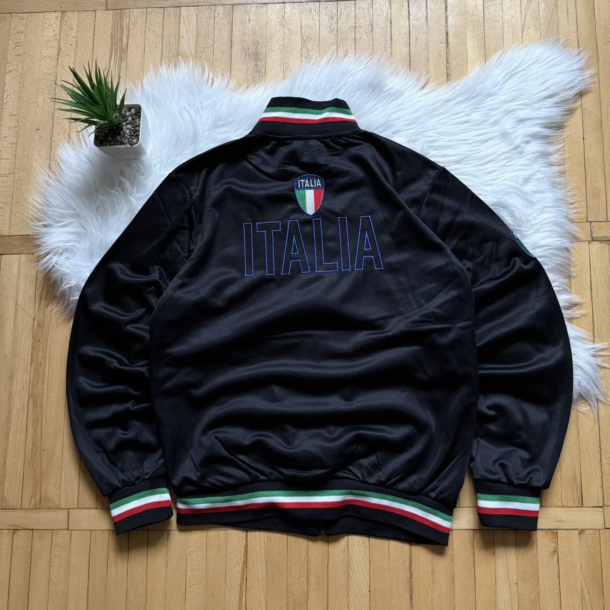 Other 📌 Vintage Crazy Italia Blokecore Y2K Track Zip-Up Jacket Size US M / EU 48-50 / 2 - 7 Thumbnail