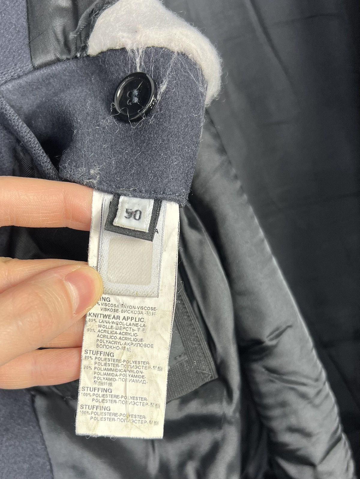Dolce & Gabbana Double-Breasted Wool Coat by Dolce & Gabbana Size US L / EU 52-54 / 3 - 4 Thumbnail
