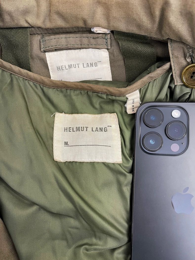 Helmut Lang HELMUT LANG size48 Military green flight jacket Size US M / EU 48-50 / 2 - 3 Thumbnail