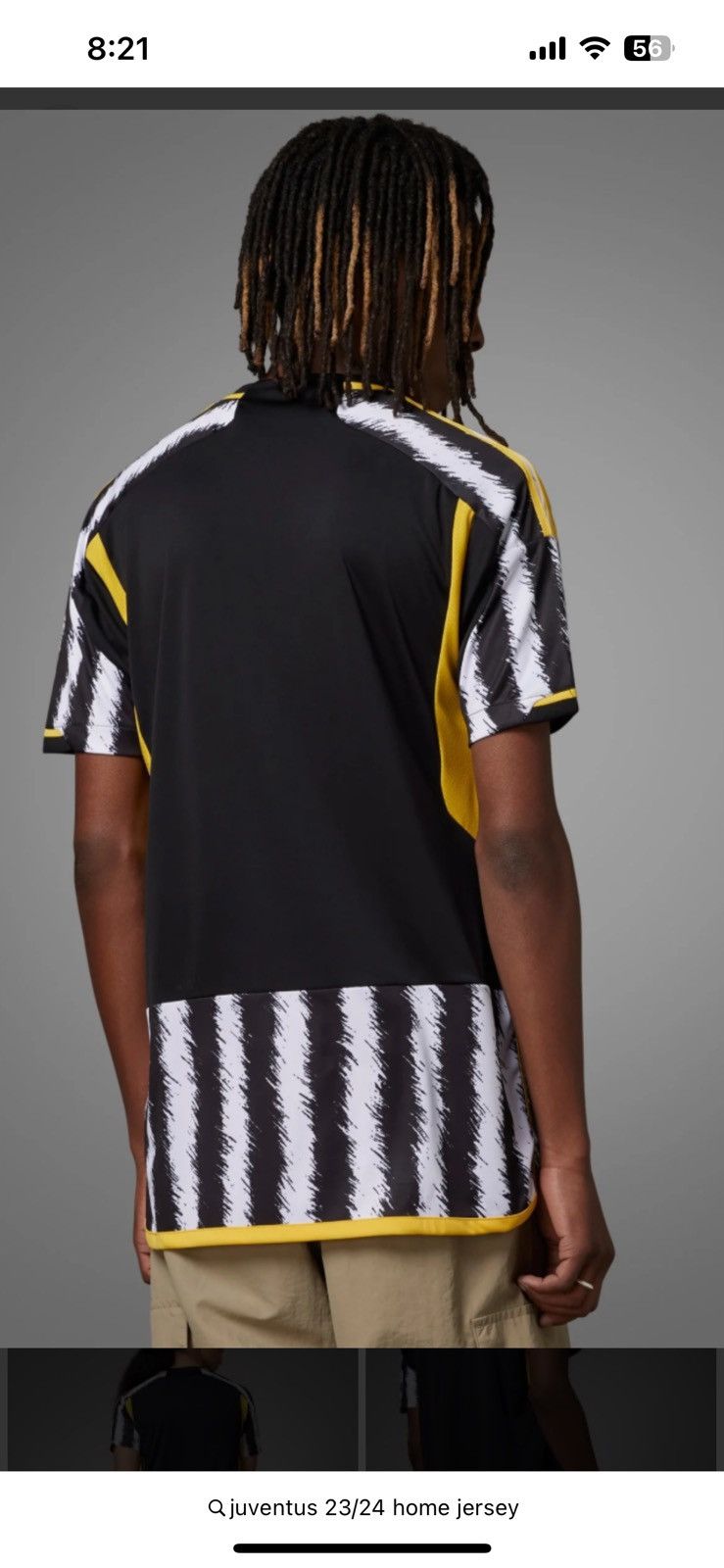Adidas Adidas Juventus Jersey Home Football Soccer 2023/2024 Large Size US L / EU 52-54 / 3 - 5 Thumbnail