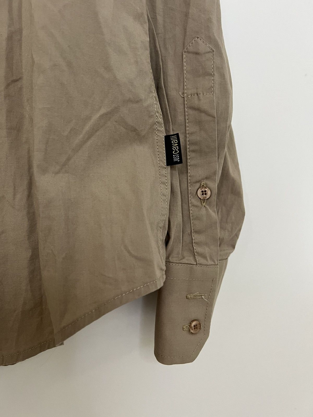 Just Cavalli Just cavalli shirt XL beige classic Size US XL / EU 56 / 4 - 3 Thumbnail
