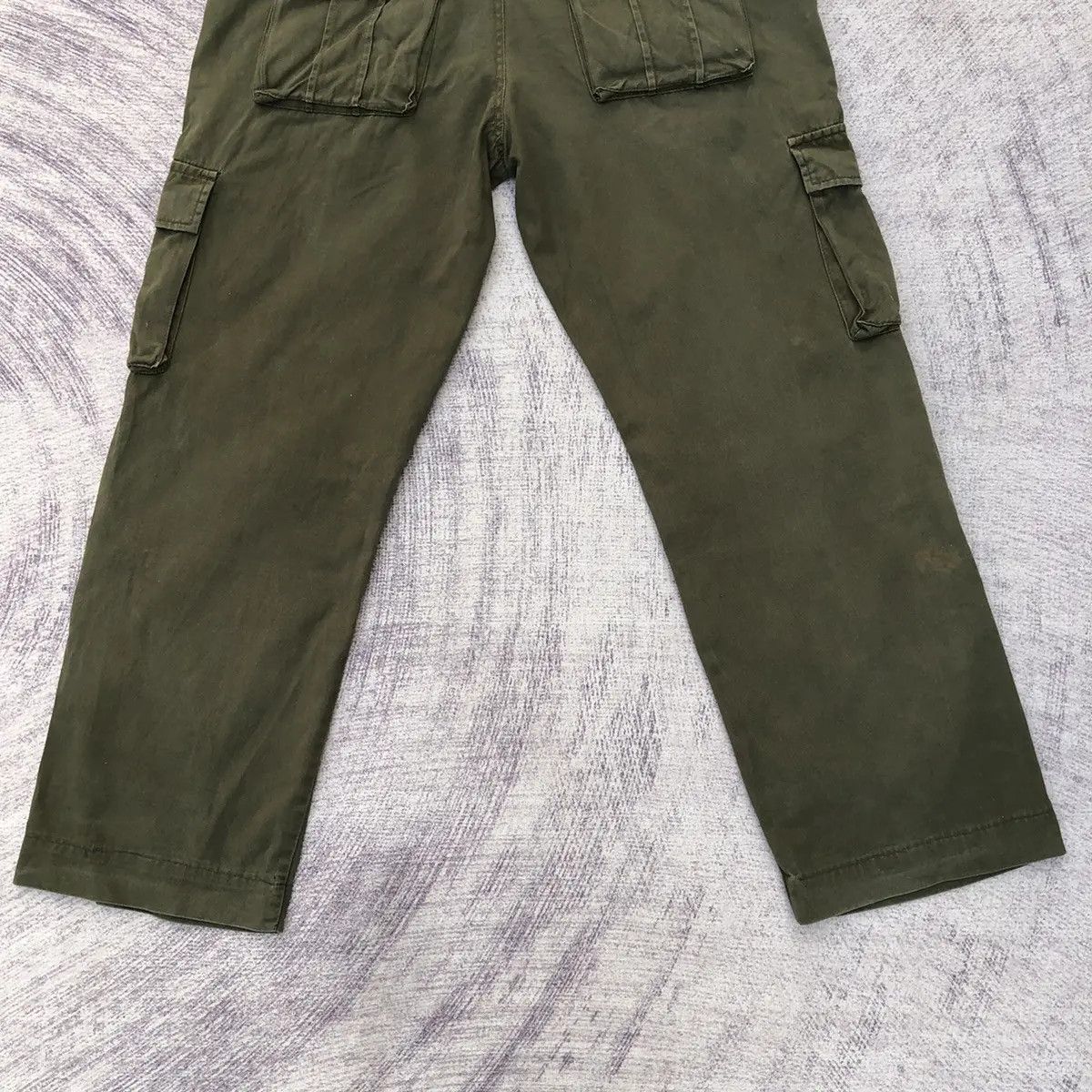Japanese Brand × Vintage Green 🇯🇵 Multi-Pocket Tactical Cargo Pants 8 Pocket Size US 32 / EU 48 - 15 Thumbnail