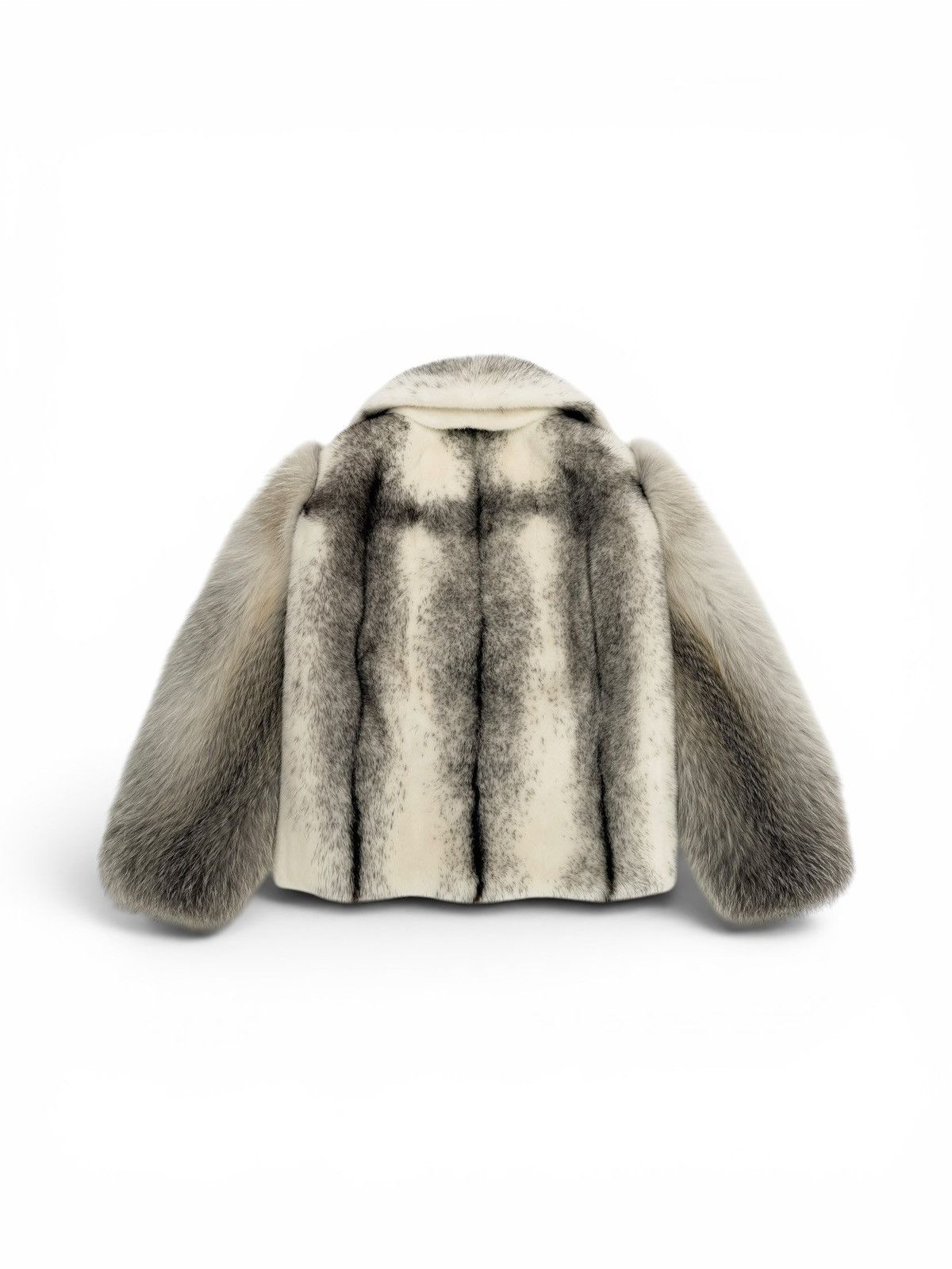 Balenciaga Balenciaga Genuine Mink & Fox Fur Jacket Size XS / US 0-2 / IT 36-38 - 2 Thumbnail