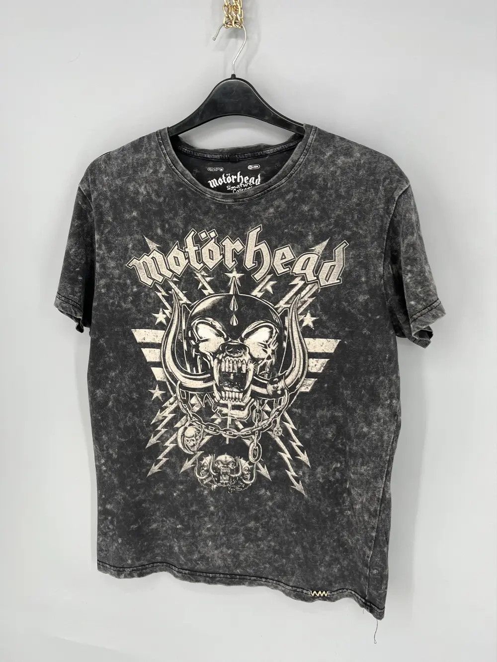 Band Tees Vintage Y2K Motörhead Band Rock Humor T-shirt Streetwear 90s Size US L / EU 52-54 / 3 - 5 Thumbnail