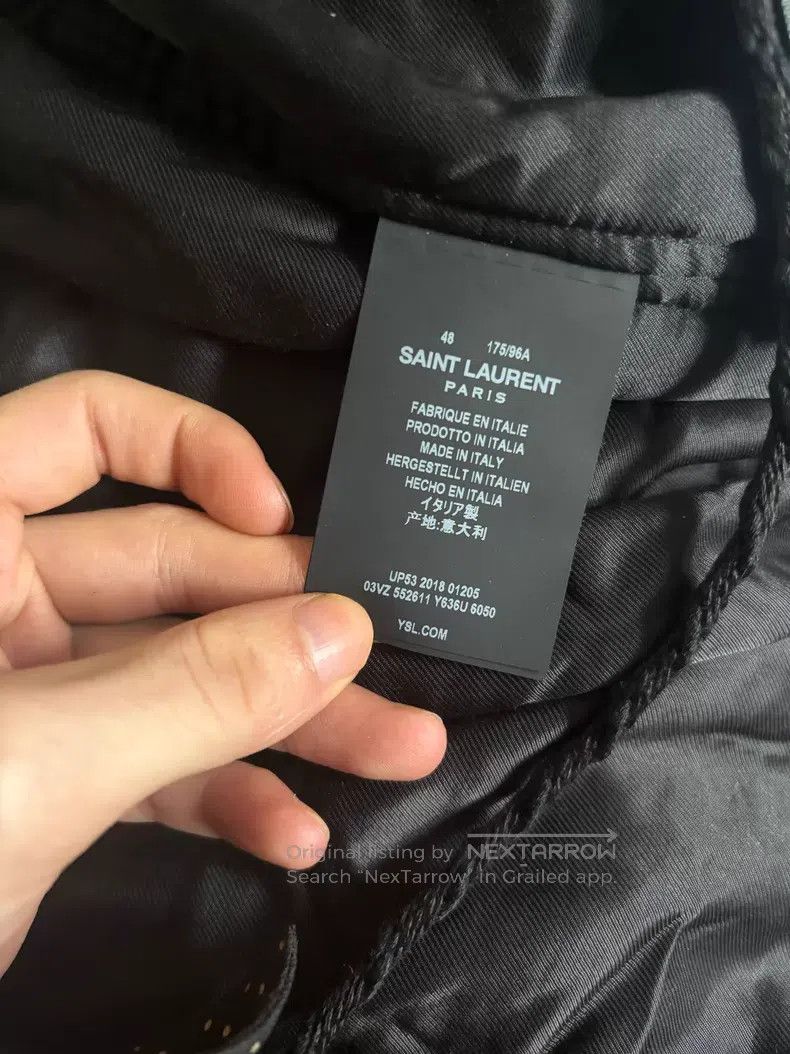 Saint Laurent Paris Saint Laurent Paris Crimson Metal Chainmail i Size US M / EU 48-50 / 2 - 7 Thumbnail