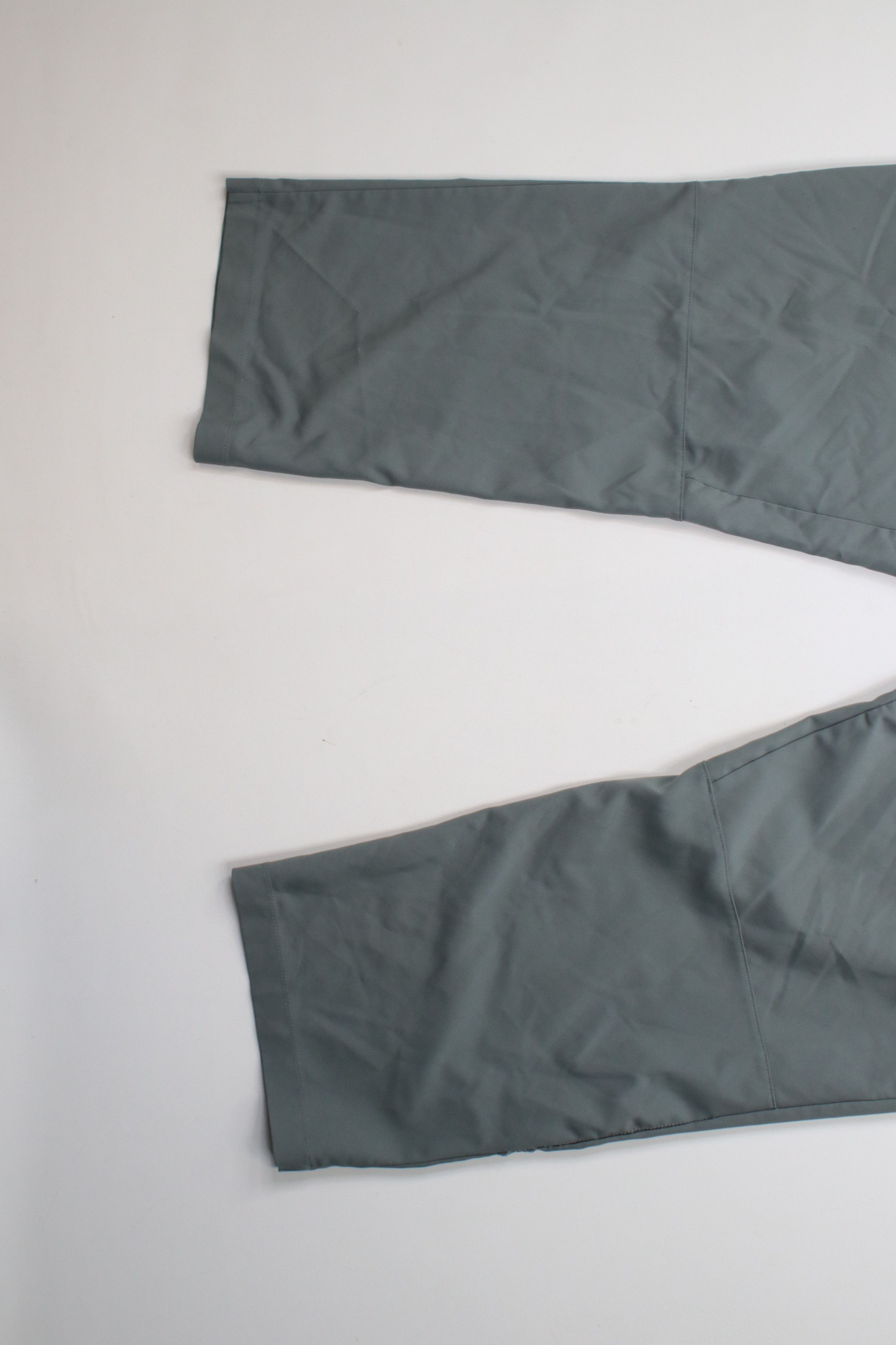Nike × Vintage Vintage Y2K Nike Travis Scott Big Swoosh Wide Leg Pants Gray Size US 40 / EU 56 - 13 Thumbnail