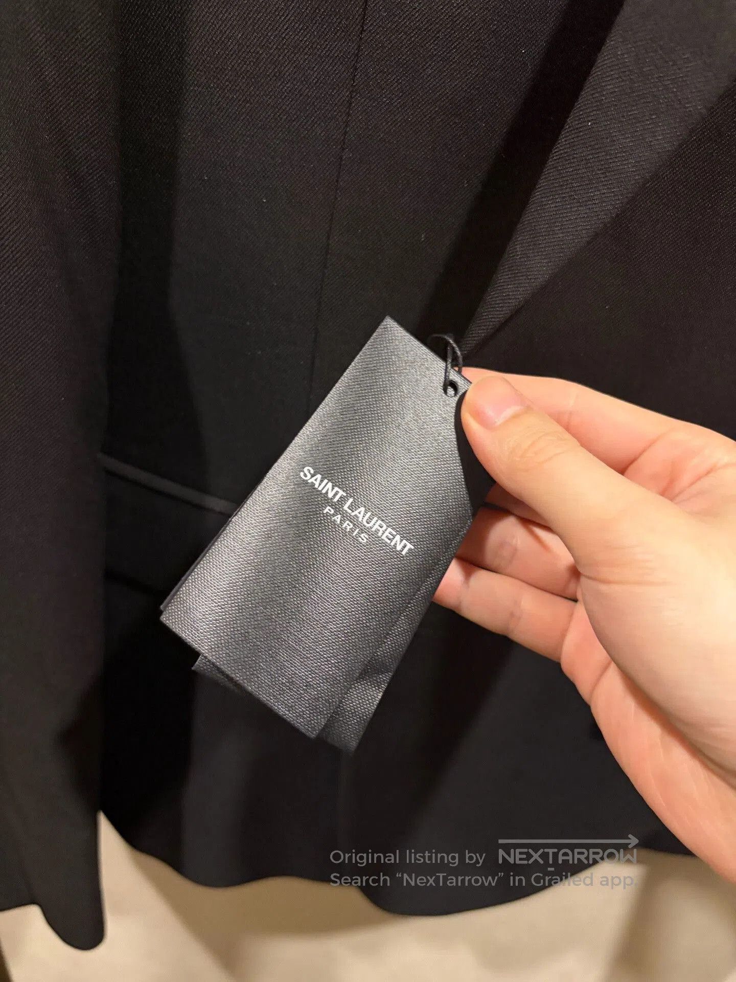 Yves Saint Laurent Saint Laurent Classic Smoking Jacket for Men. Size US M / EU 48-50 / 2 - 5 Thumbnail