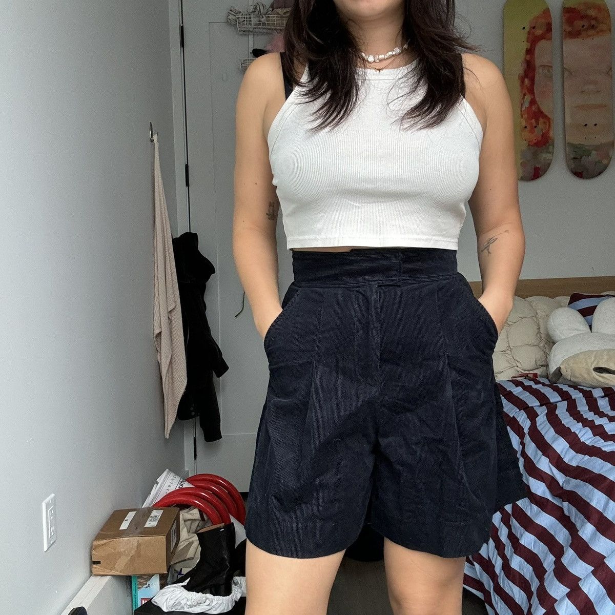 A.P.C. Corduroy coulotte Size 26" / US 2 / IT 38 - 1 Thumbnail