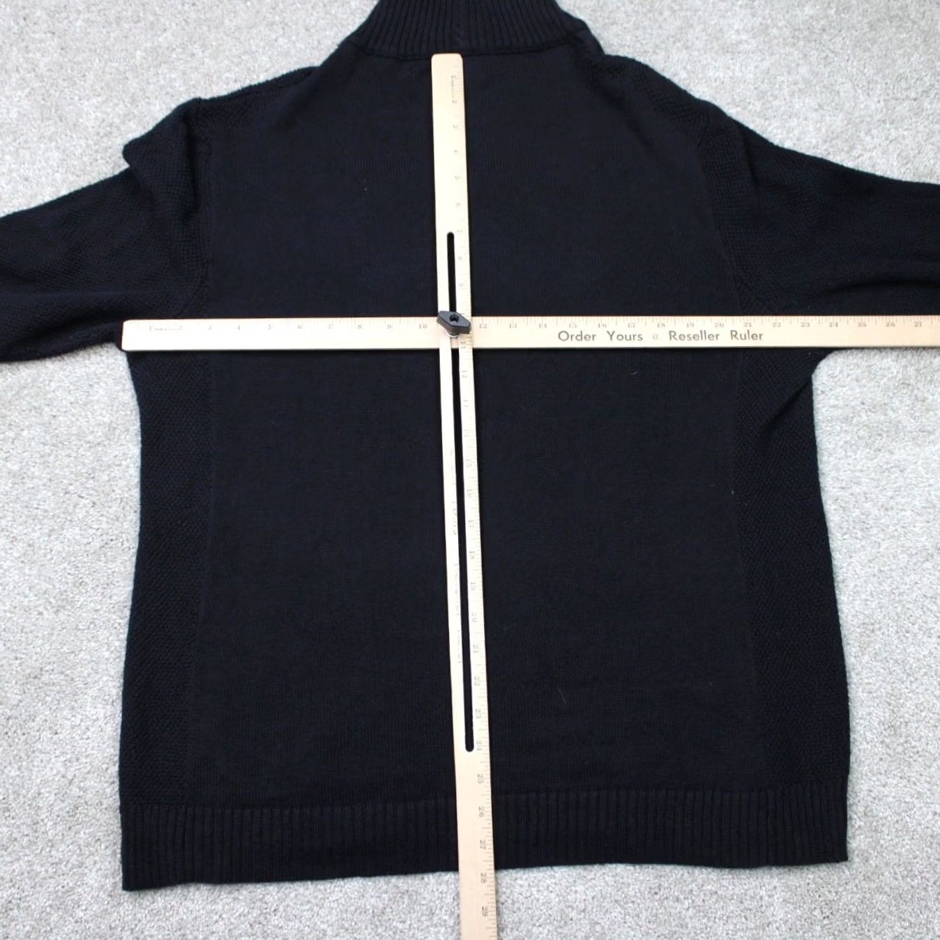 Carbon2Cobalt Carbon 2 Cobalt Sweater Mens XL Black Knit 100% Cotton Pullover Sweatshirt Size US XL / EU 56 / 4 - 7 Thumbnail