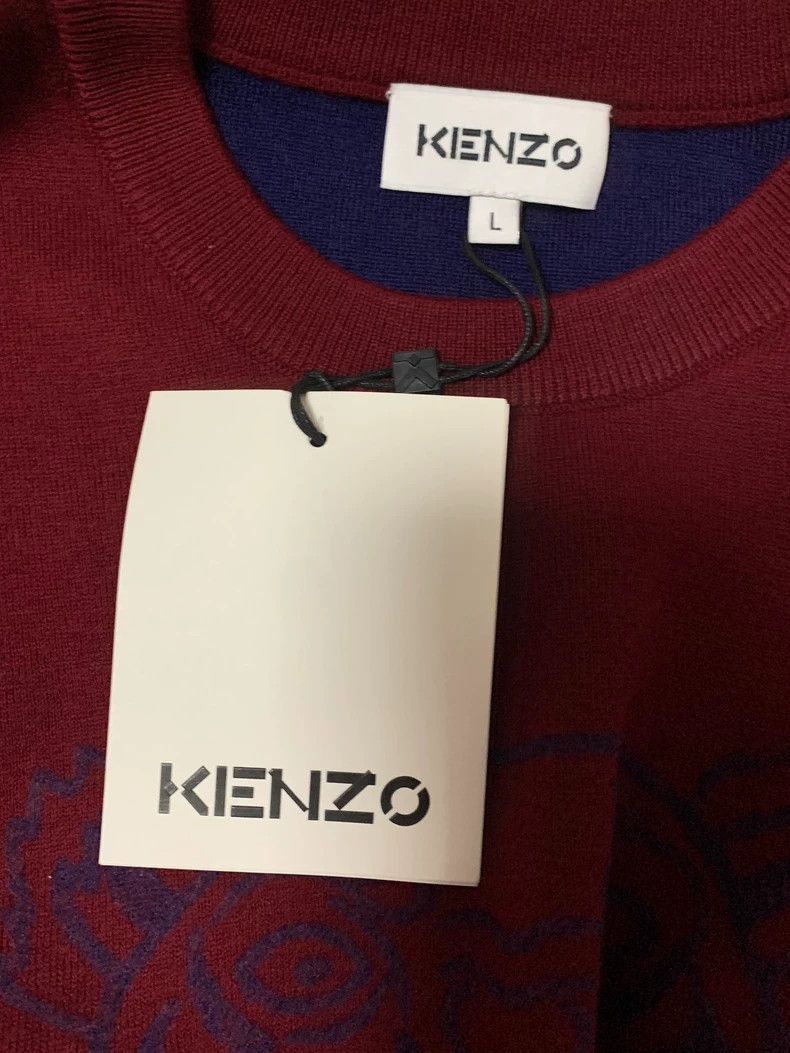 Kenzo KENZO Lady Tiger Head sweater Size L / US 10 / IT 46 - 3 Thumbnail