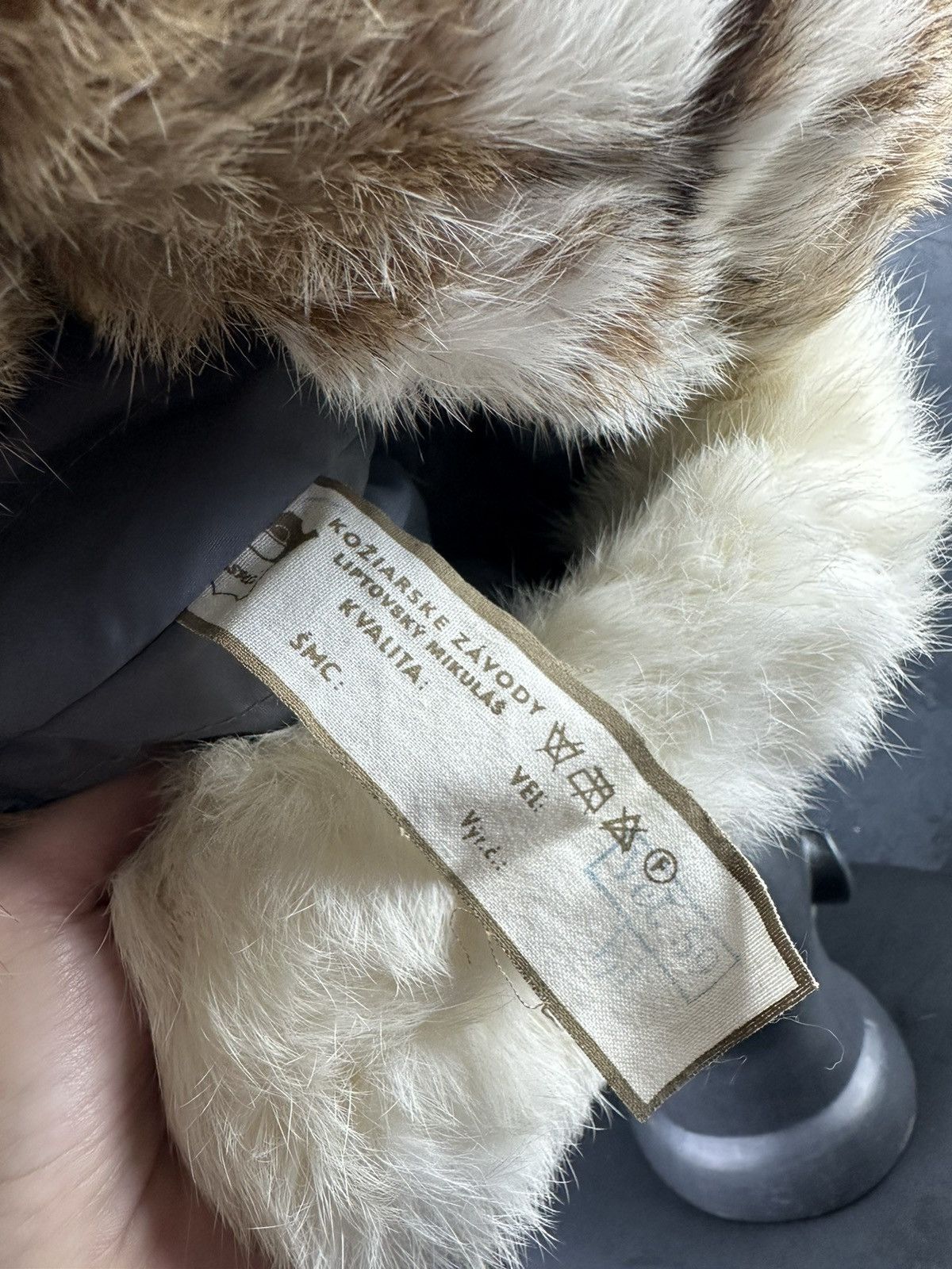 Hysteric Glamour × Japanese Brand Y2K Style Mohair Fuzzy Ushanka Hat Faux Fur Distressed 90s Size ONE SIZE - 4 Thumbnail