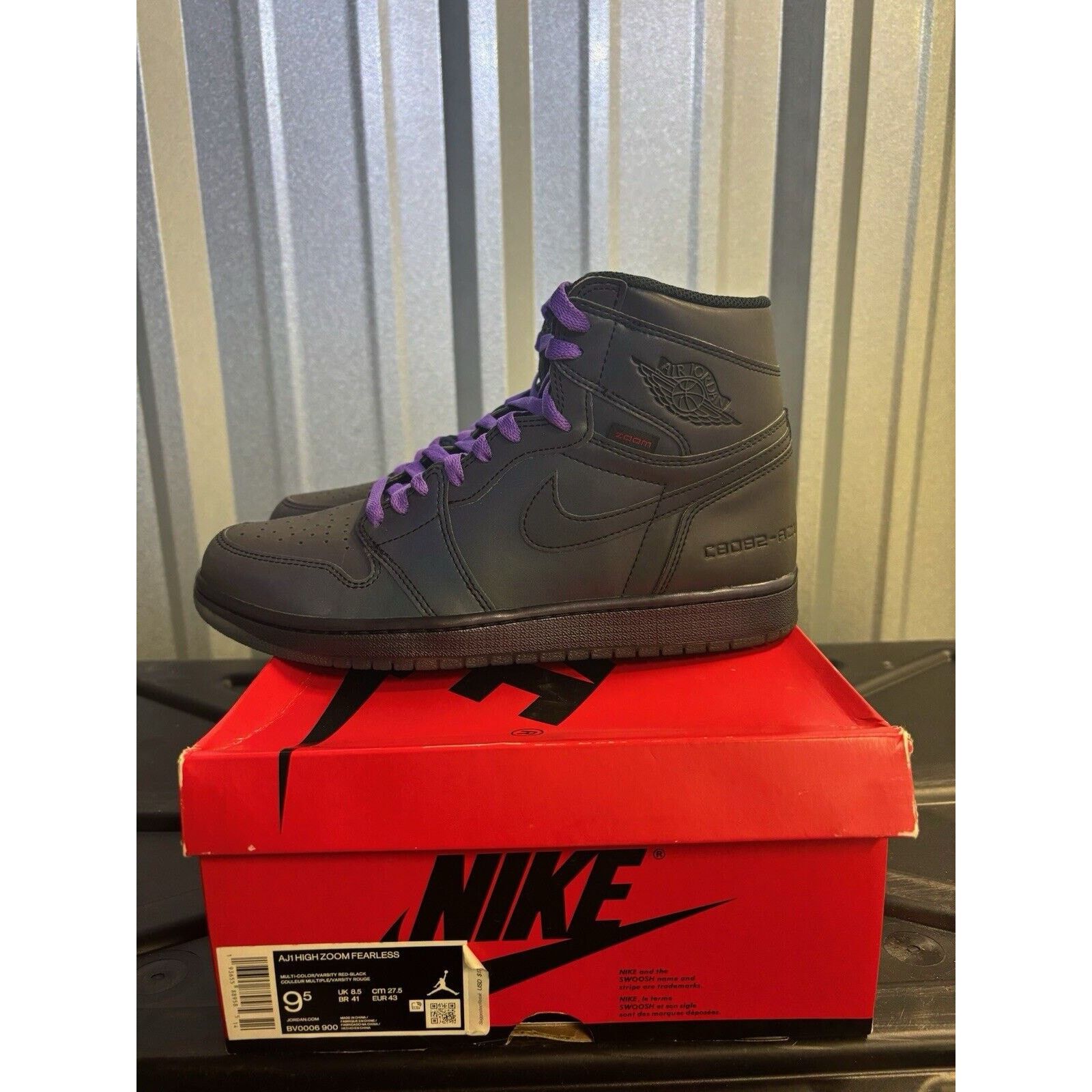Jordan Brand Size 9.5 - Air Jordan 1 Retro Zoom High Fearless OG AMAZING Size US 9.5 / EU 42-43 - 2 Thumbnail