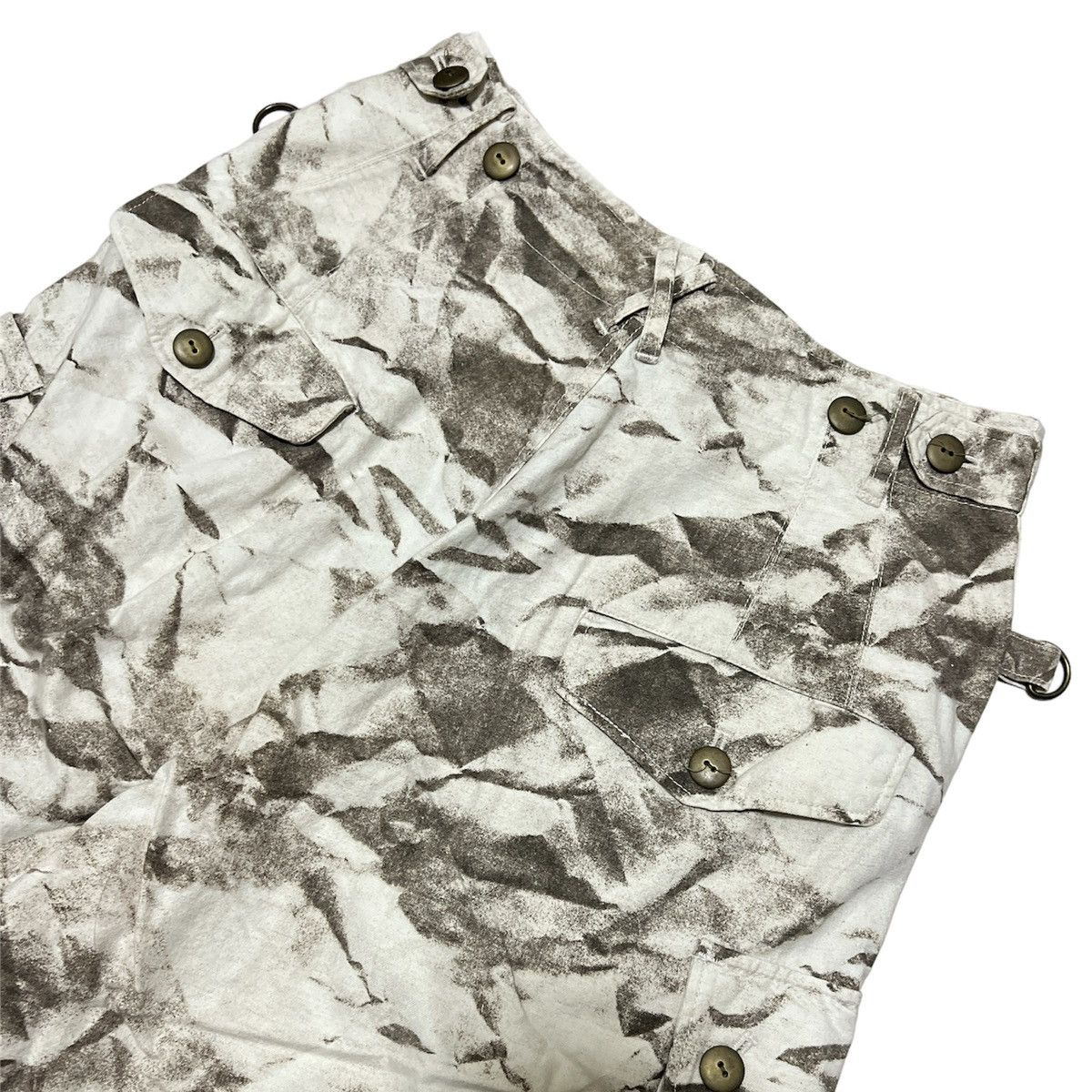 20471120 Beauty Beast Abstract Cargo Short pants Size US 28 / EU 44 - 8 Thumbnail