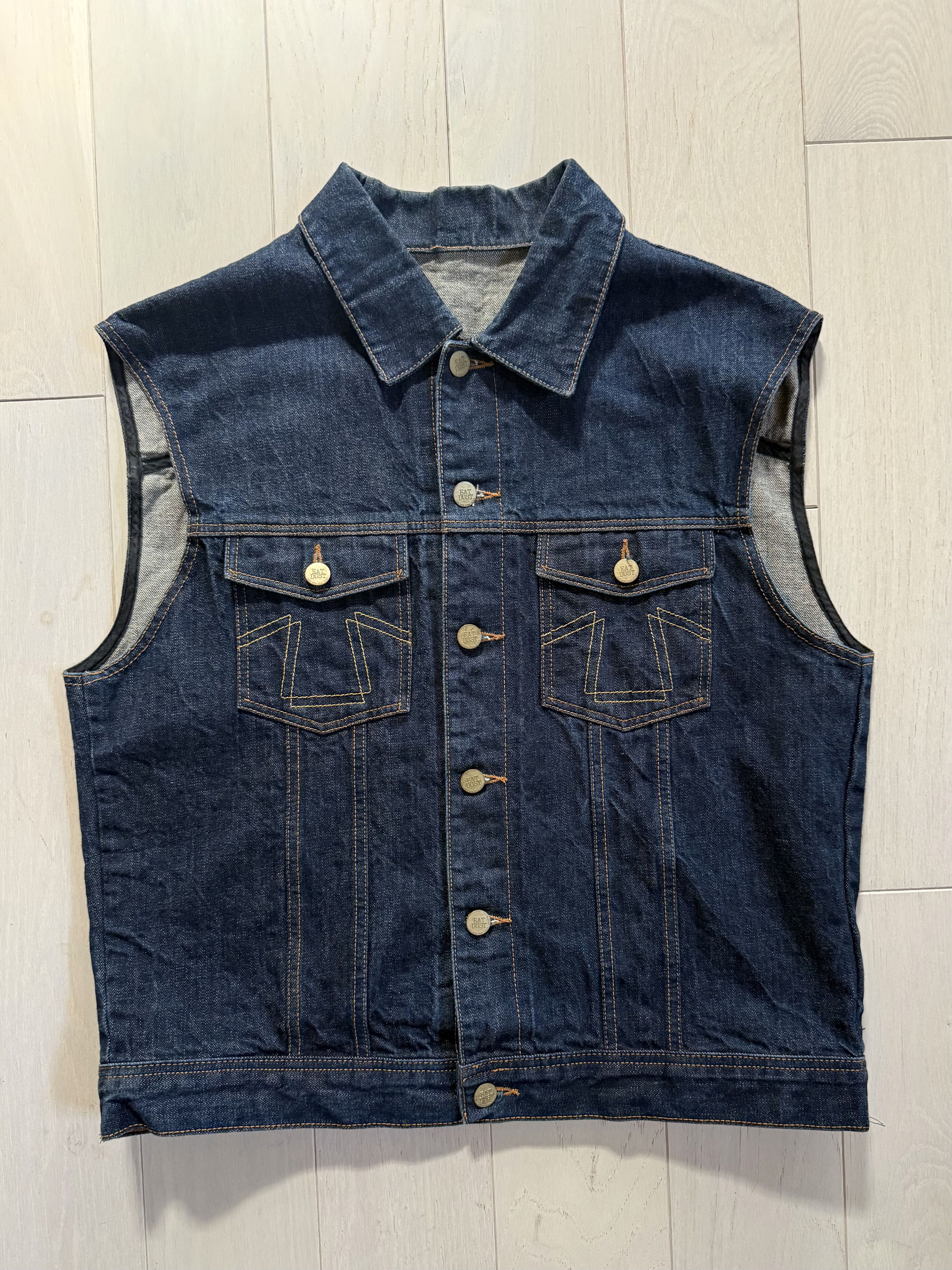 Eat Dust Eat dust denim vest Size US XXL / EU 58 / 5 - 1 Thumbnail
