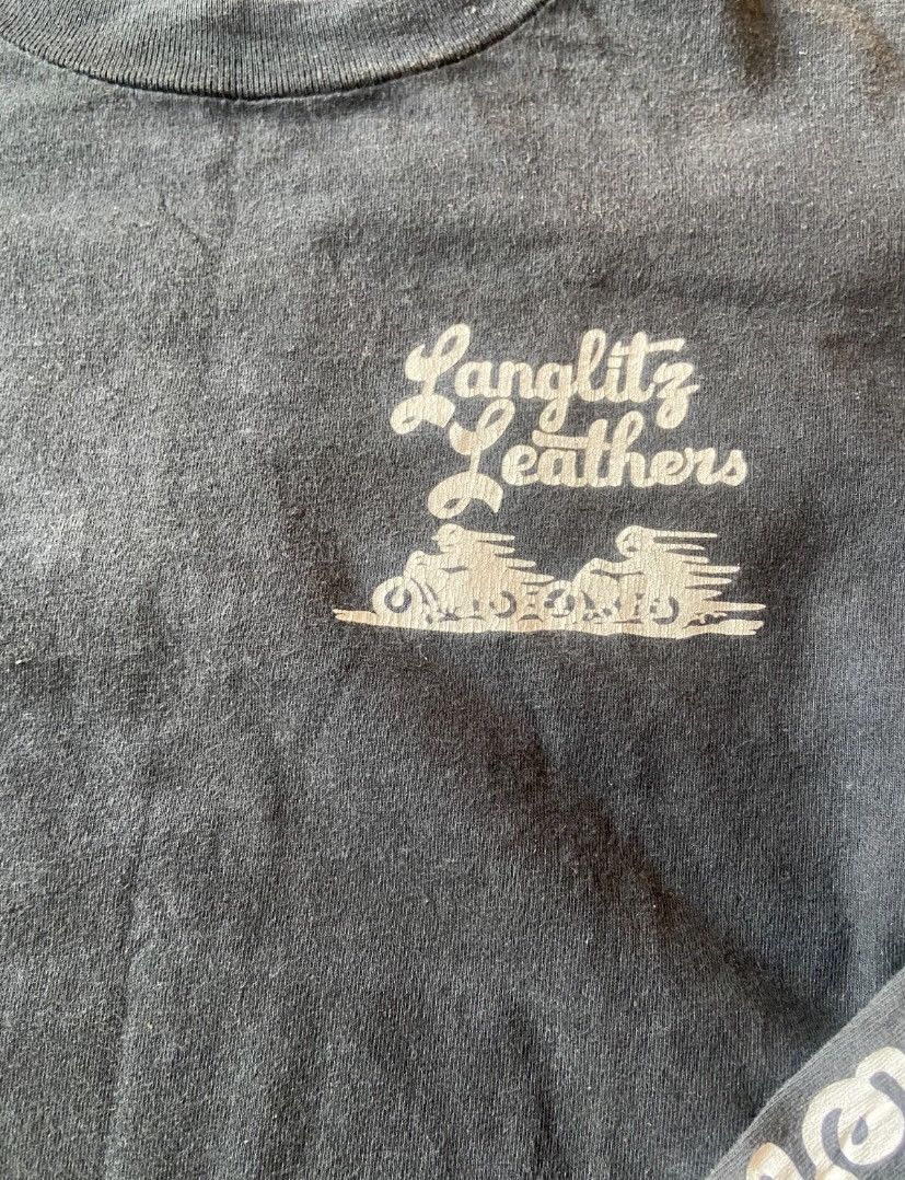 Other Langlitz Leathers Longsleeve T-Shirt Size US L / EU 52-54 / 3 - 5 Thumbnail