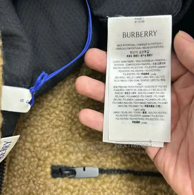 Burberry Burberry Women's Brown Polyester Short Cotton Jacket. Size S / US 4 / IT 40 - 4 Thumbnail