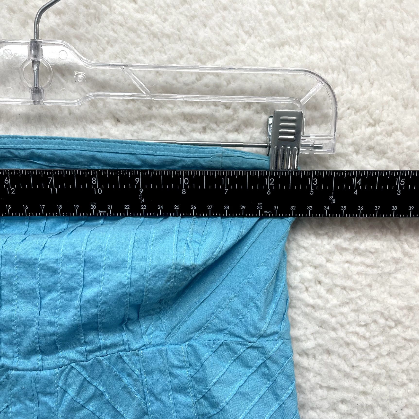 Gap VINTAGE Gap Mini Dress 0 XS Small Blue Strapless Empire Waist A-Line Mod Dress Womens Size XS / US 0-2 / IT 36-38 - 7 Thumbnail