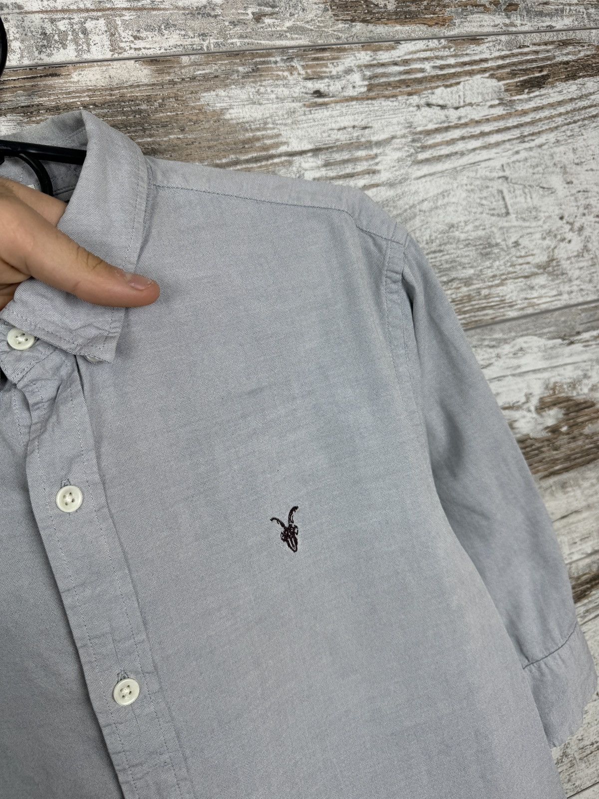 Allsaints Mens Vintage AllSaints redondo hs shirt button up Japanese Size US M / EU 48-50 / 2 - 4 Thumbnail