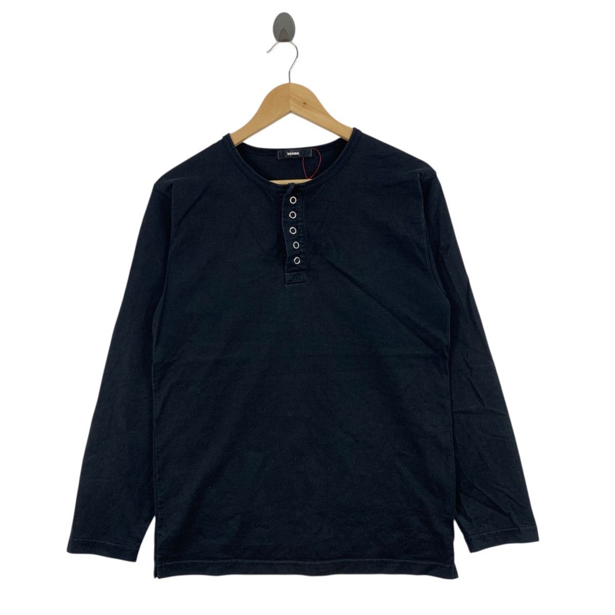 Beams Plus BEAMS JAPAN Buttons Plain Japanese Brand Long Sleeve Tshirt Size US M / EU 48-50 / 2 - 1 Thumbnail