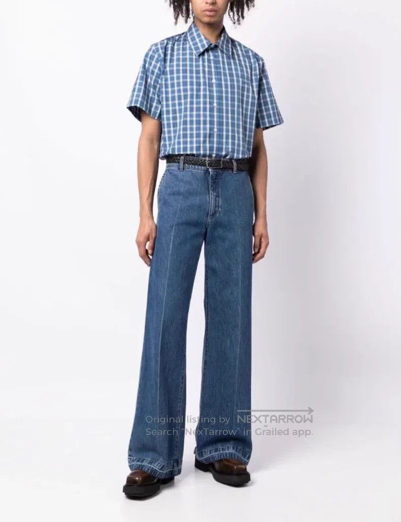 Martine Rose Martine Rose 23ss honeycomb plaid short-sleeved shirt Size US L / EU 52-54 / 3 - 8 Thumbnail