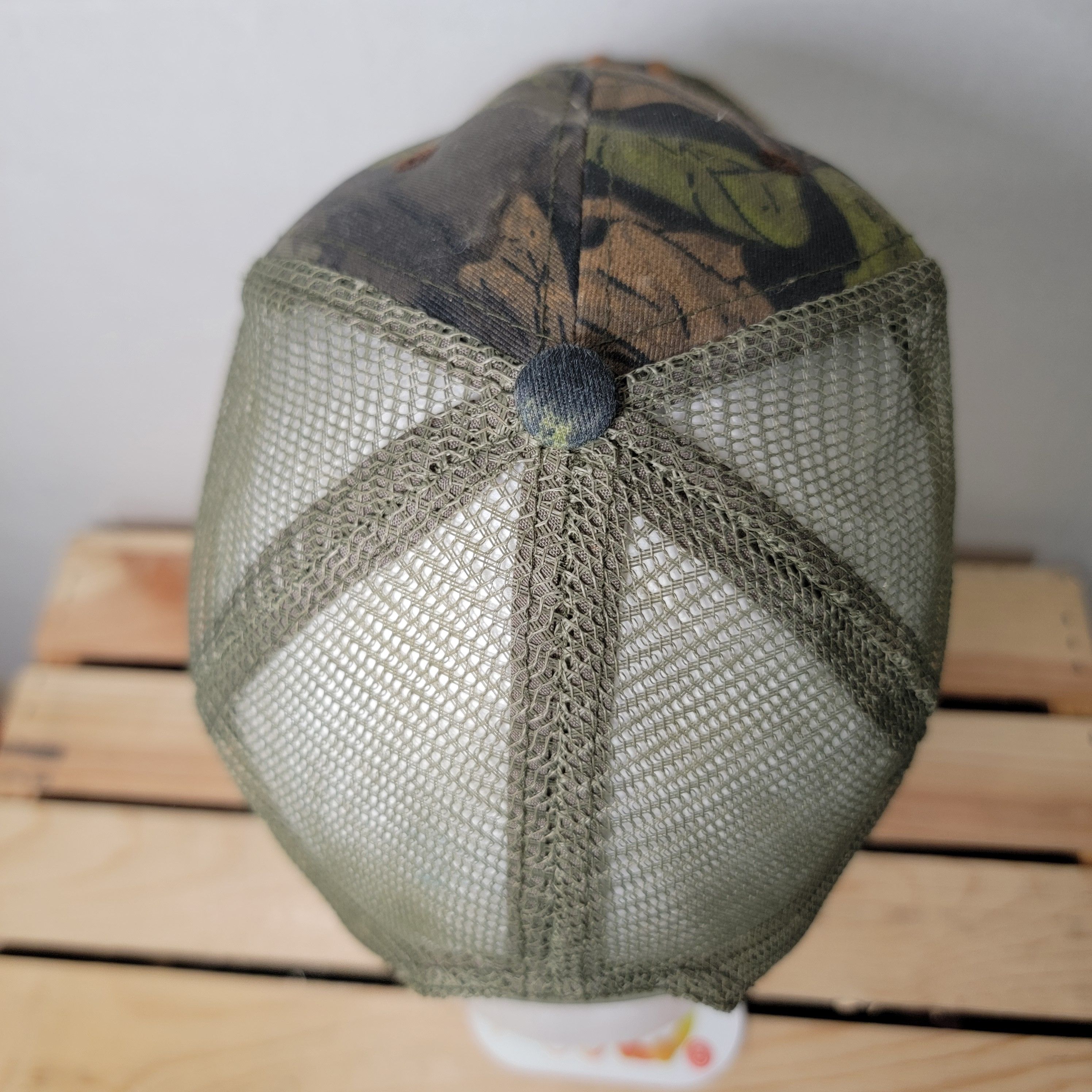 John Deere John Deere Green Camo Adjustable Trucker Hat - OSFA Size ONE SIZE - 5 Thumbnail