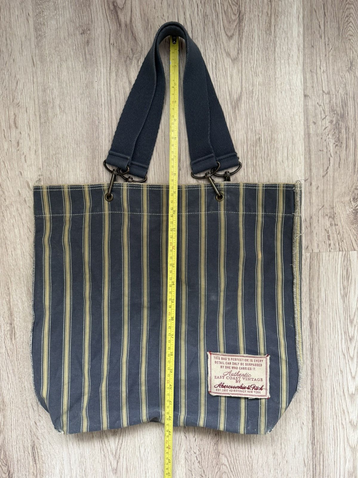 Abercrombie & Fitch Abercrombie & Fitch East Coast Vintage StripedTote Bag Size ONE SIZE - 9 Thumbnail