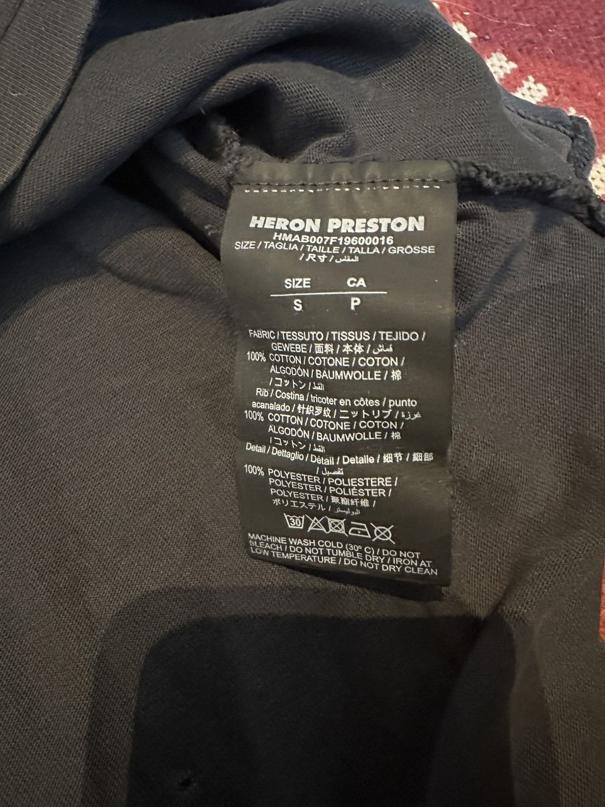 Heron Preston Heron Preston neck logo long sleeve Size US S / EU 44-46 / 1 - 6 Thumbnail