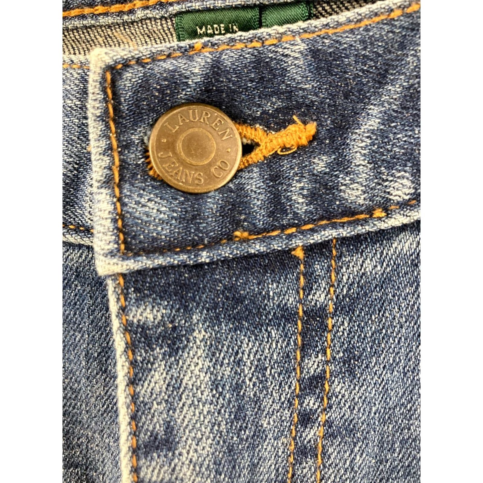 CO RL Lauren Jeans Co Womens 8 Classic Bootcut Stretch Size 30" / US 8 / IT 44 - 2 Thumbnail