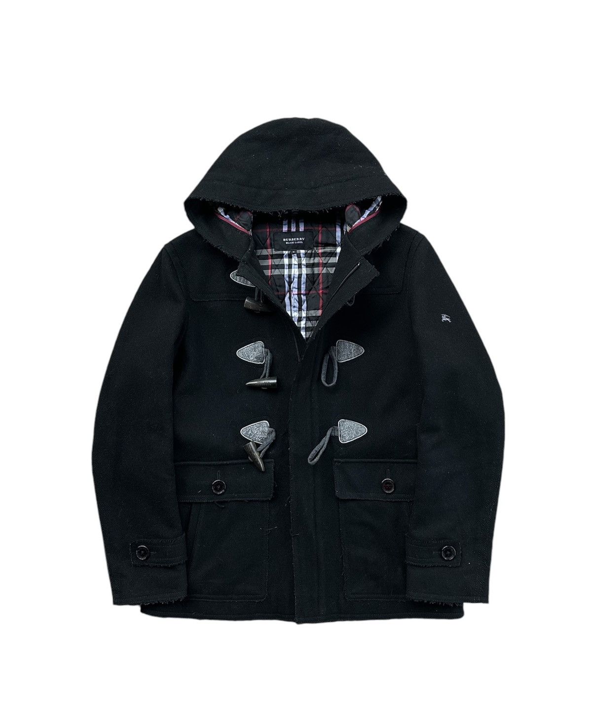 Burberry Burberry Black Label Wool Duffle Jacket Size US M / EU 48-50 / 2 - 1 Thumbnail